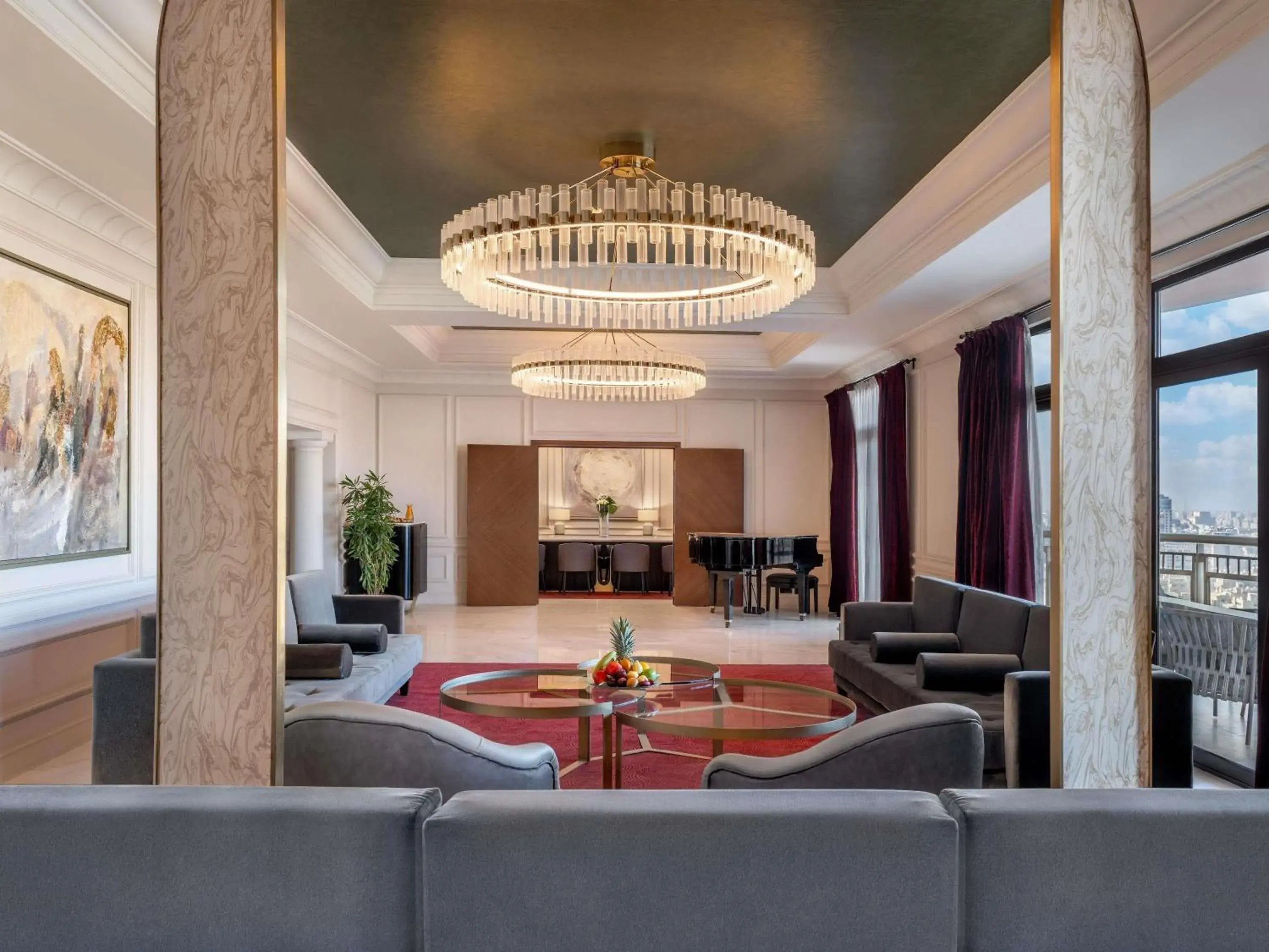 Bedroom in Sofitel Cairo Downtown Nile Bedroom in Sofitel Cairo Downtown Nile