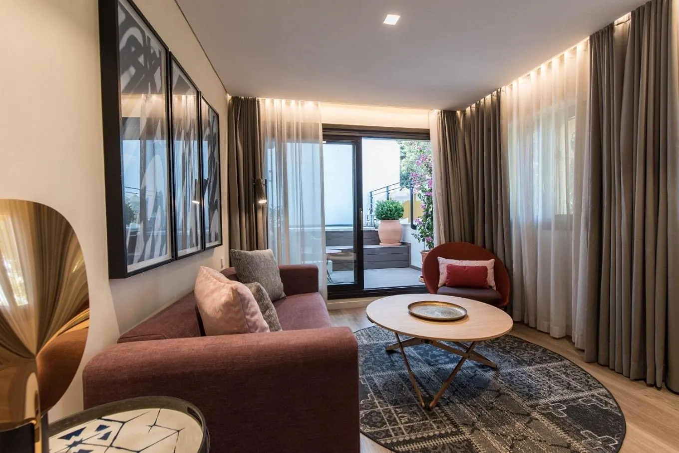 Living room in Suites Murillo Plaza Sta. Cruz