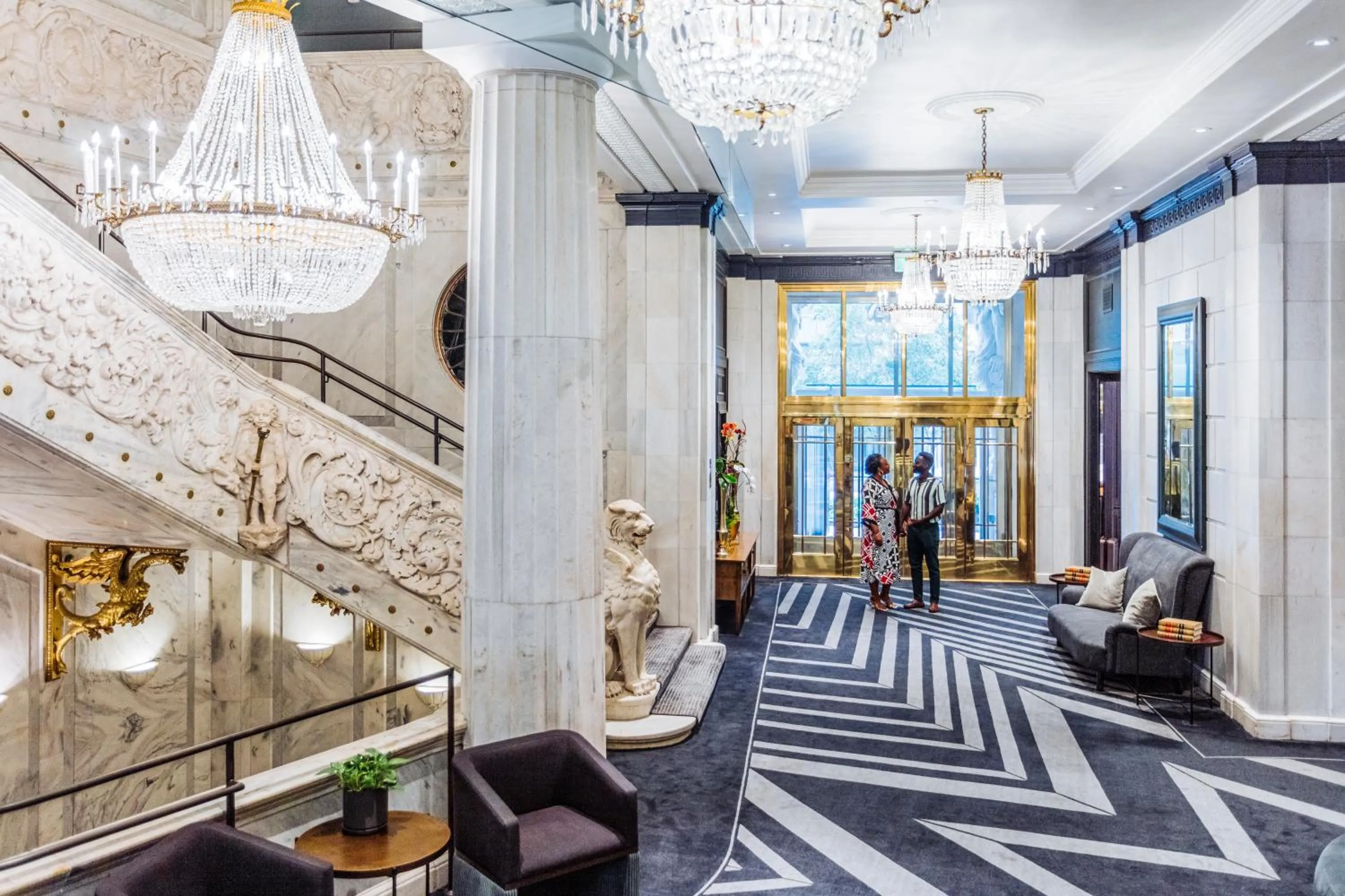 People in The Candler Hotel Atlanta, Curio Collection by Hilton