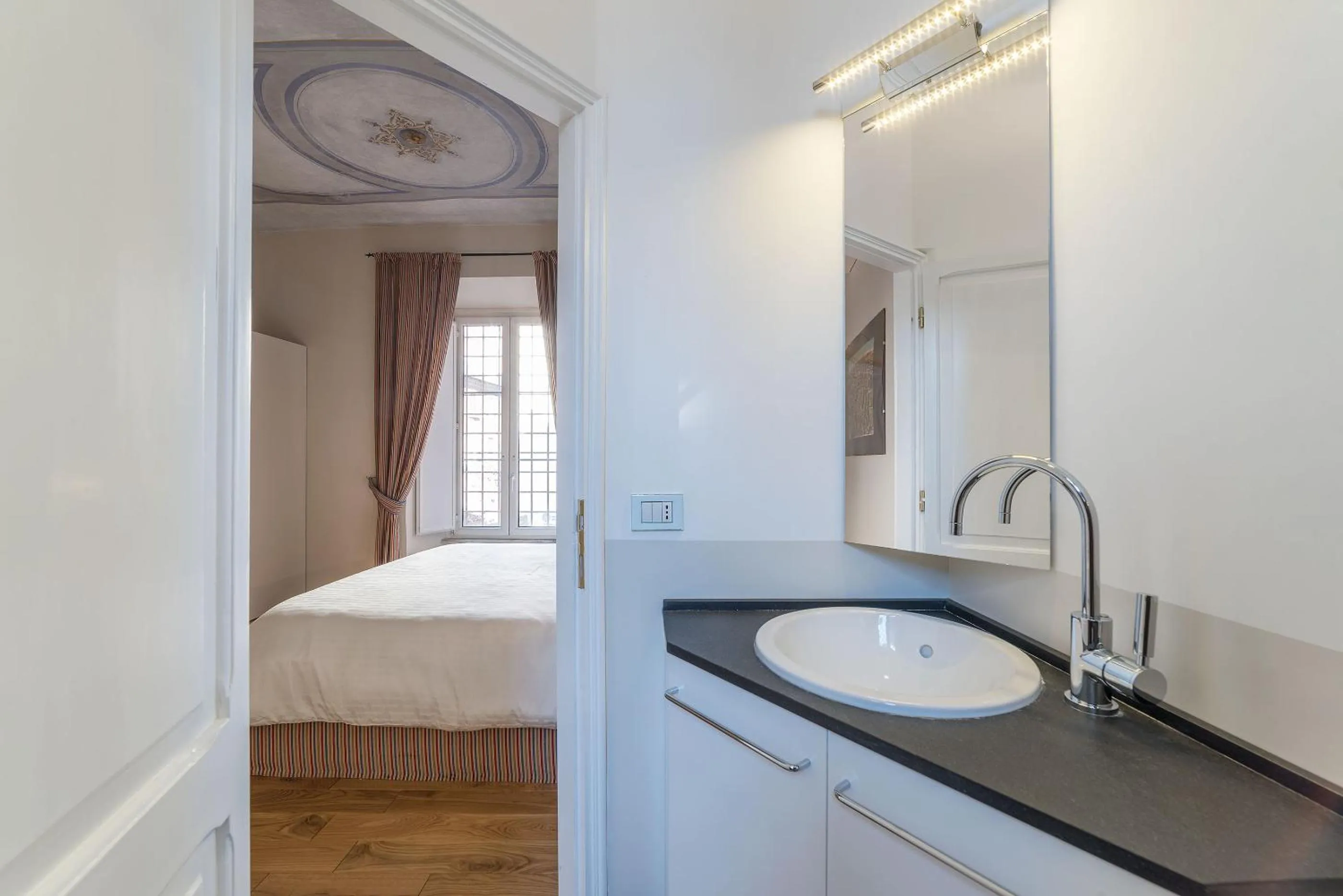 Bed in Monti Stunning Apartment with Terrace