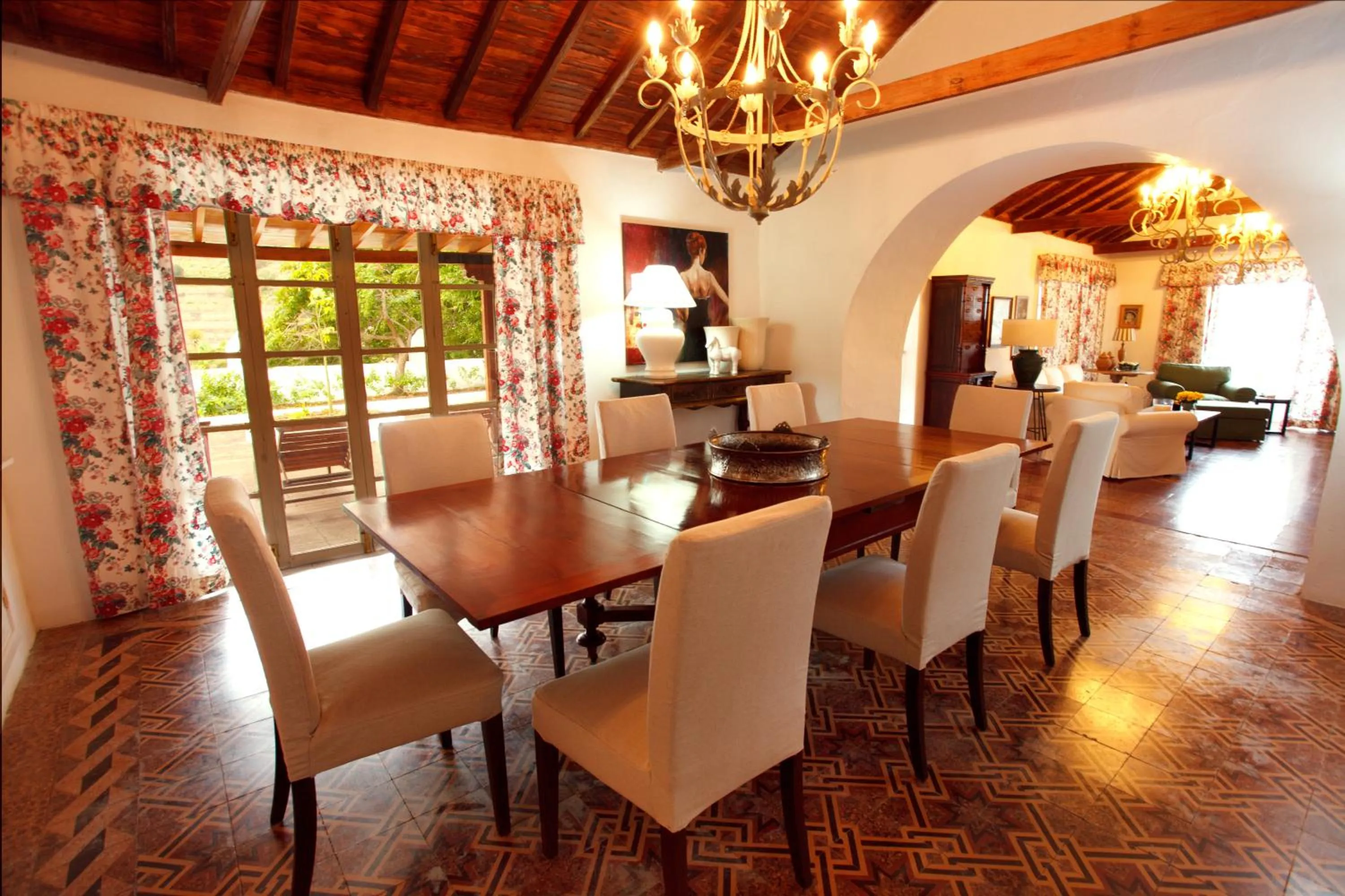 Dining area in Casa Rural La Asomadita