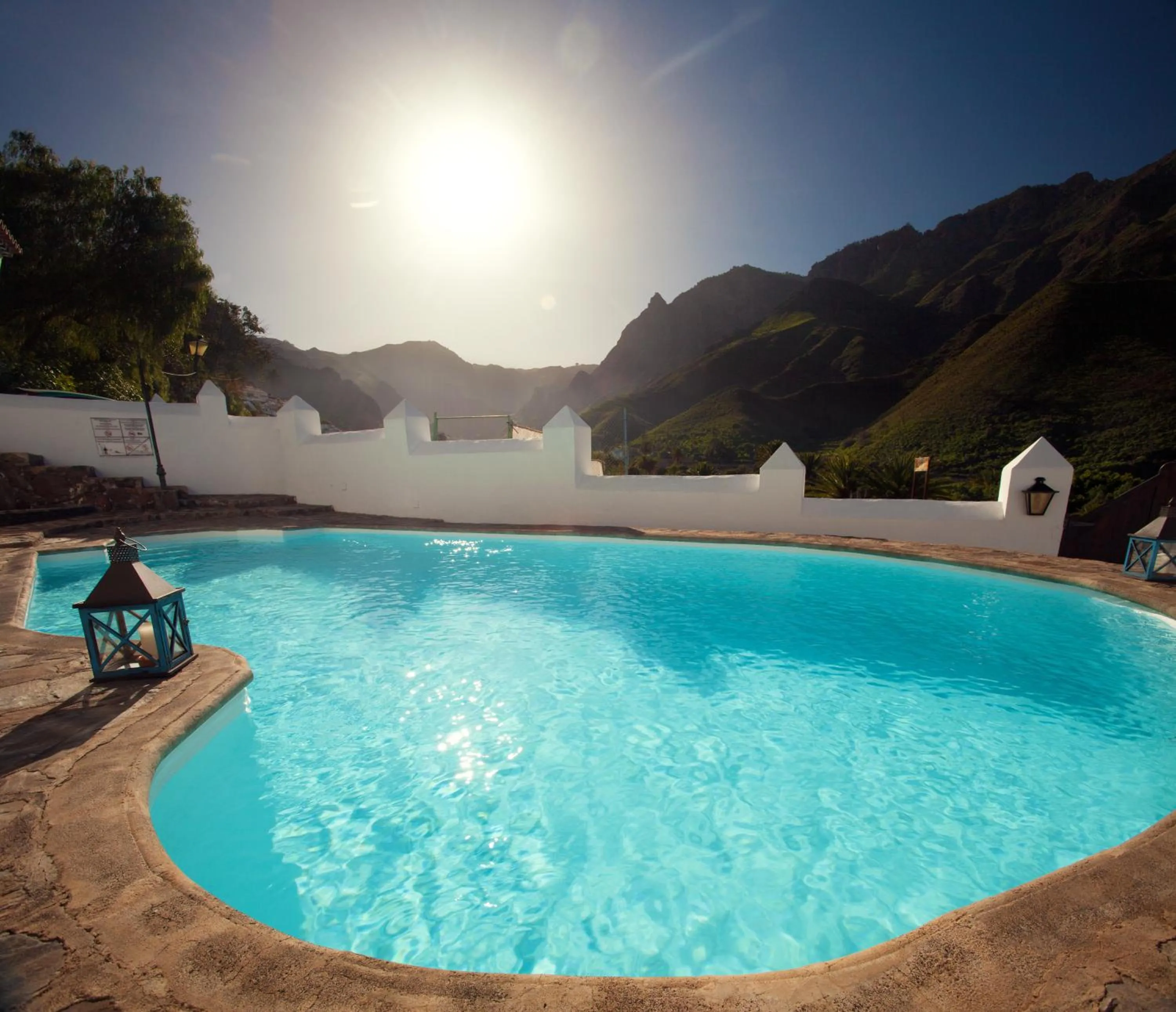 Swimming pool in Casa Rural La Asomadita
