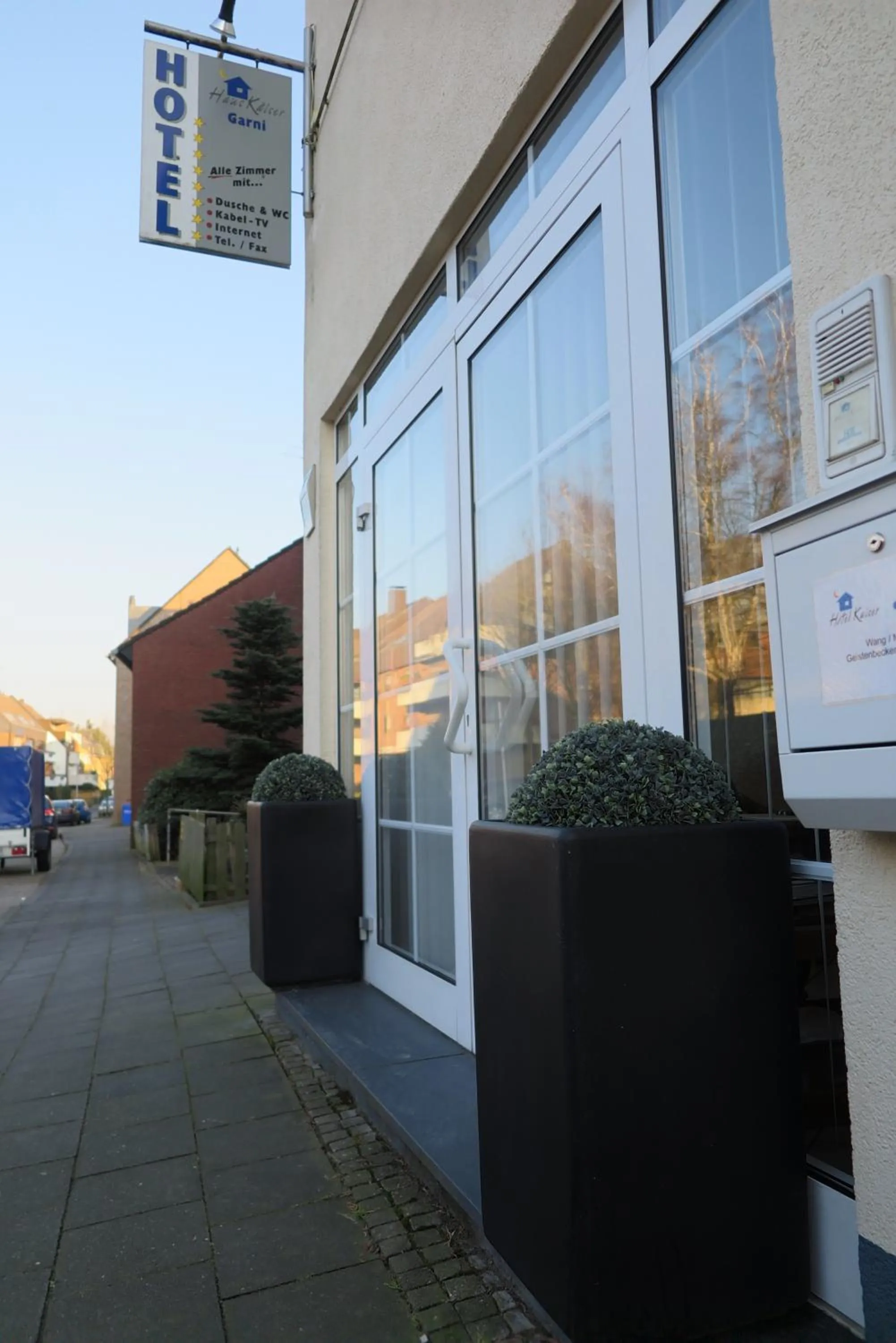 Facade/entrance in Hotel Kaiser