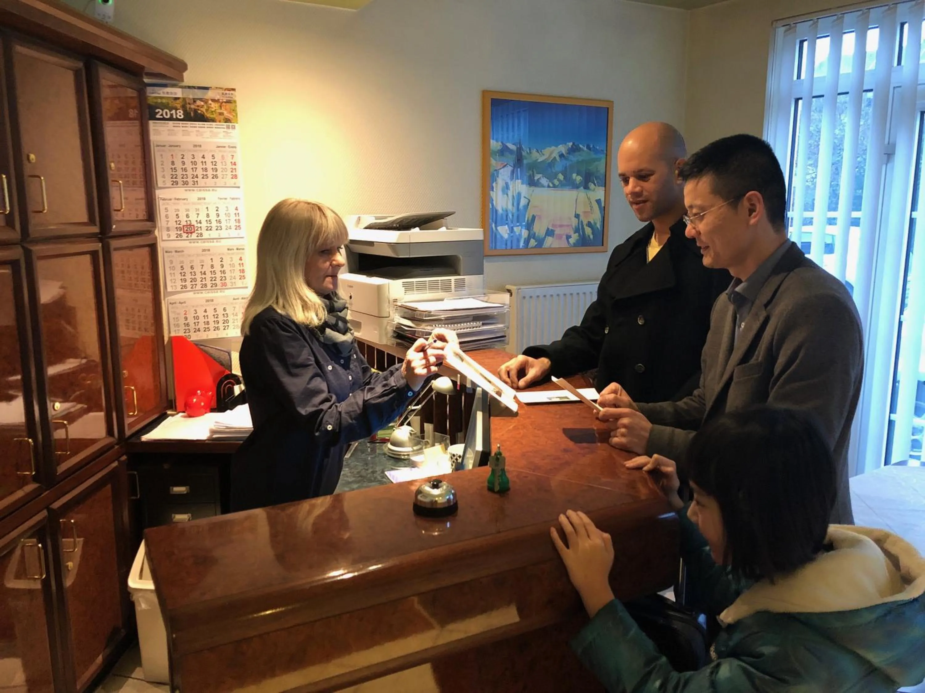 People in Hotel Kaiser