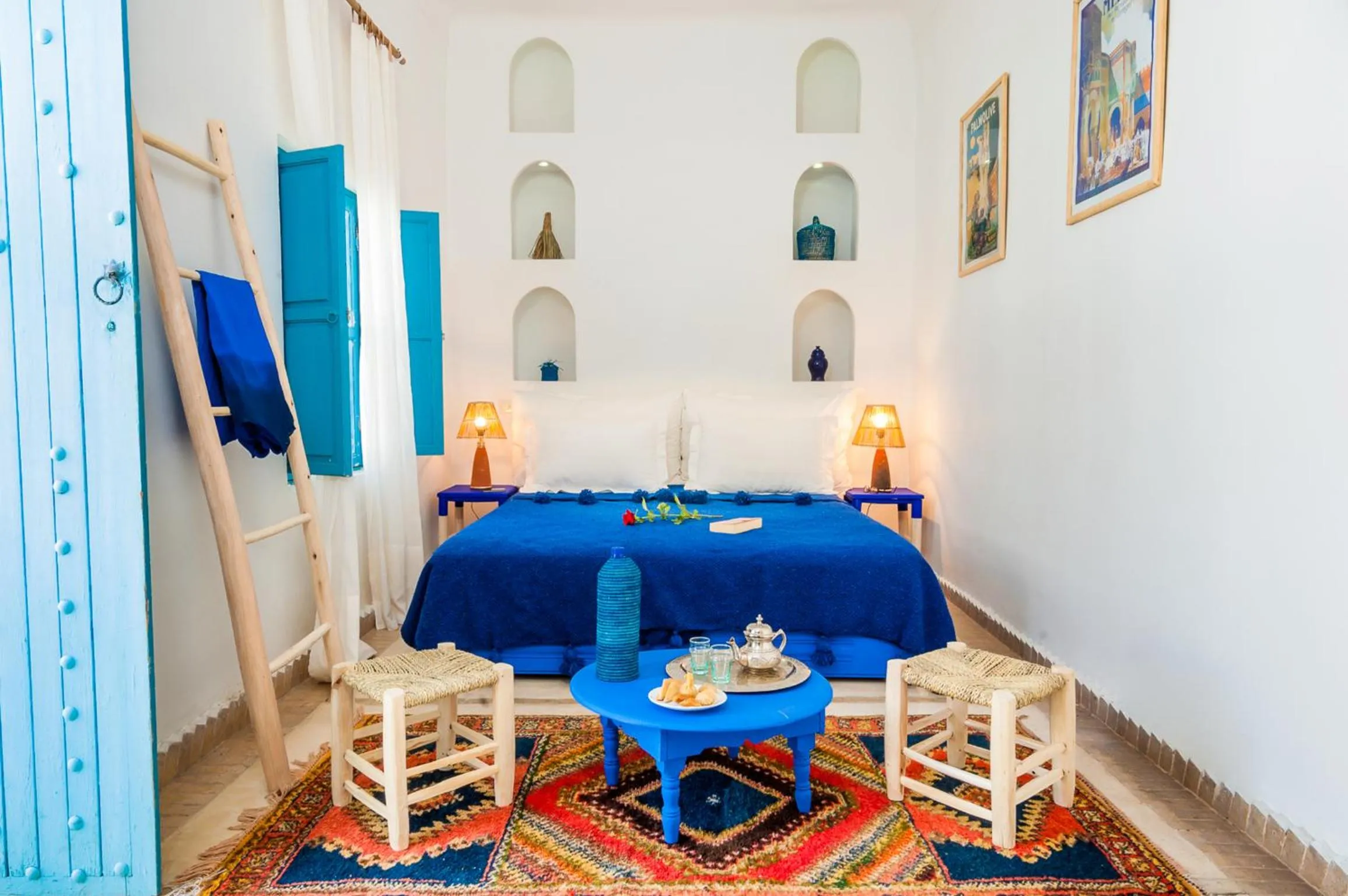 Photo of the whole room, Bed in Riad Chamali