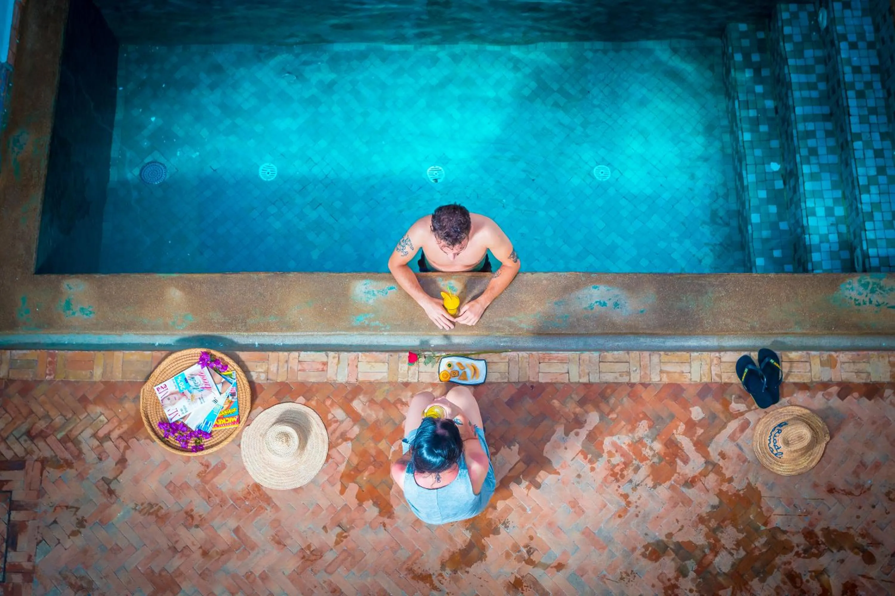 Swimming pool in Riad Chamali