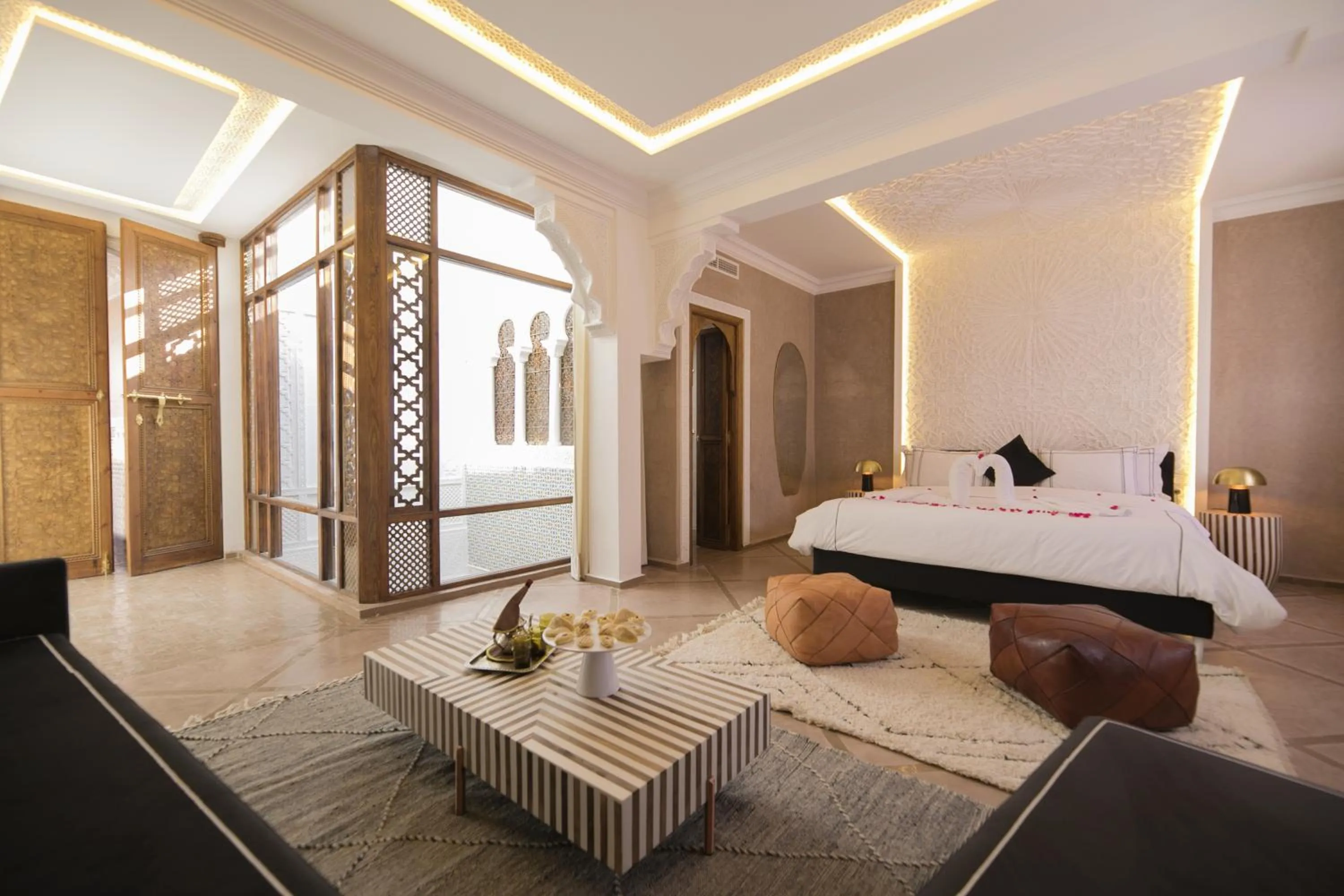 Bed in Riad Chamali