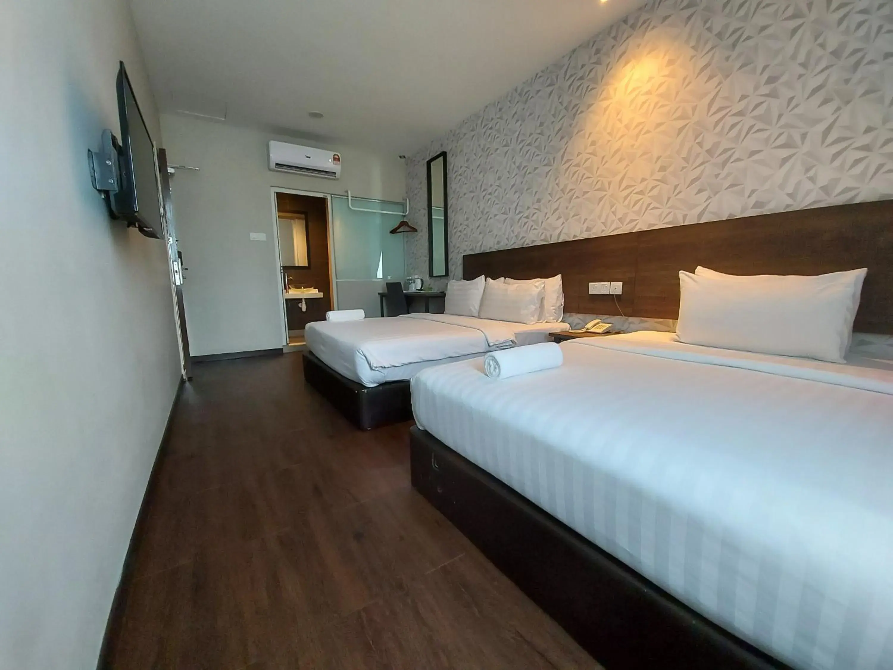 Bedroom, Bed in MIICO Hotel @ Mount Austin Bedroom, Bed in MIICO Hotel @ Mount Austin