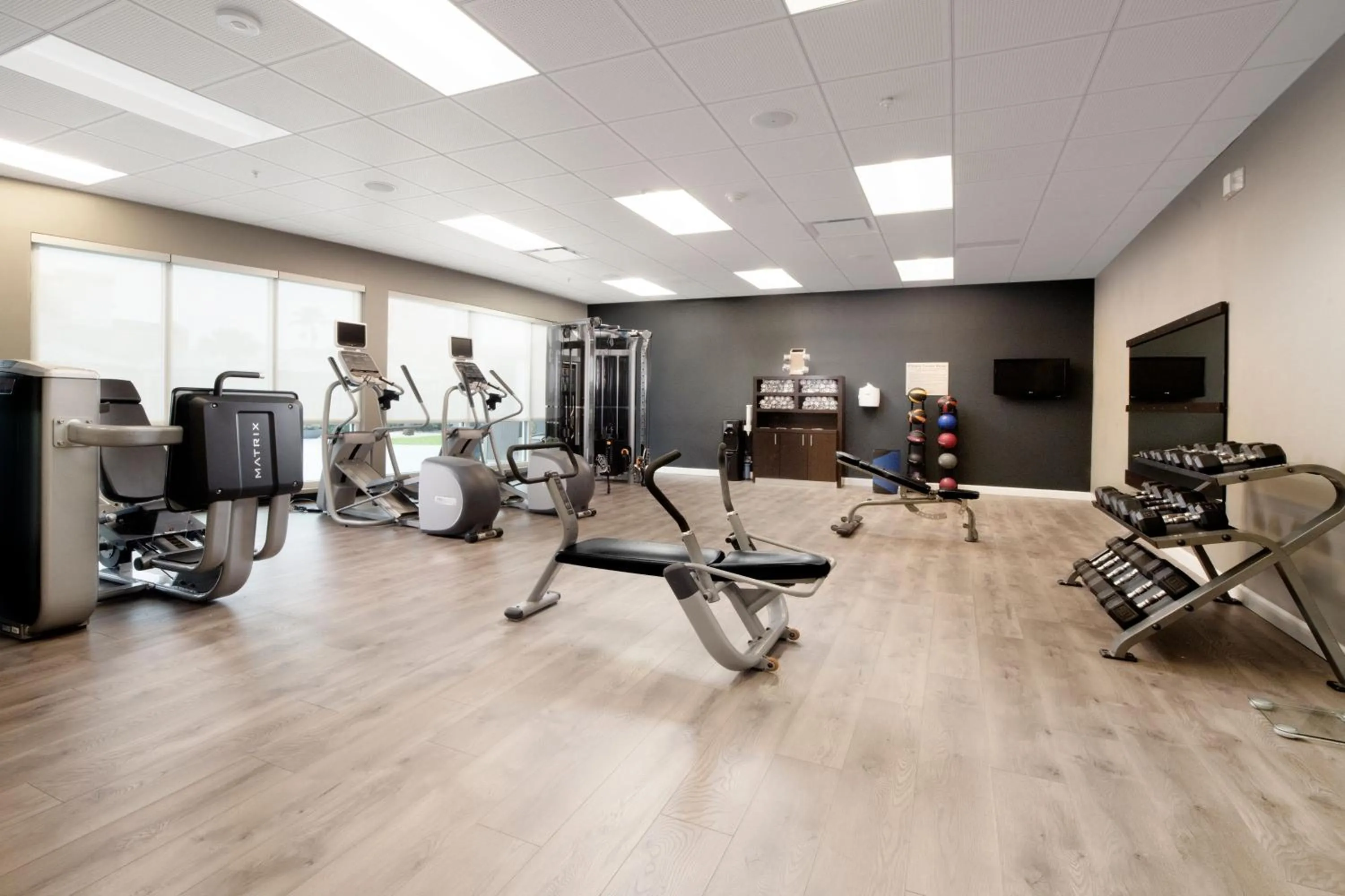 Fitness centre/facilities in Courtyard by Marriott Galveston Island