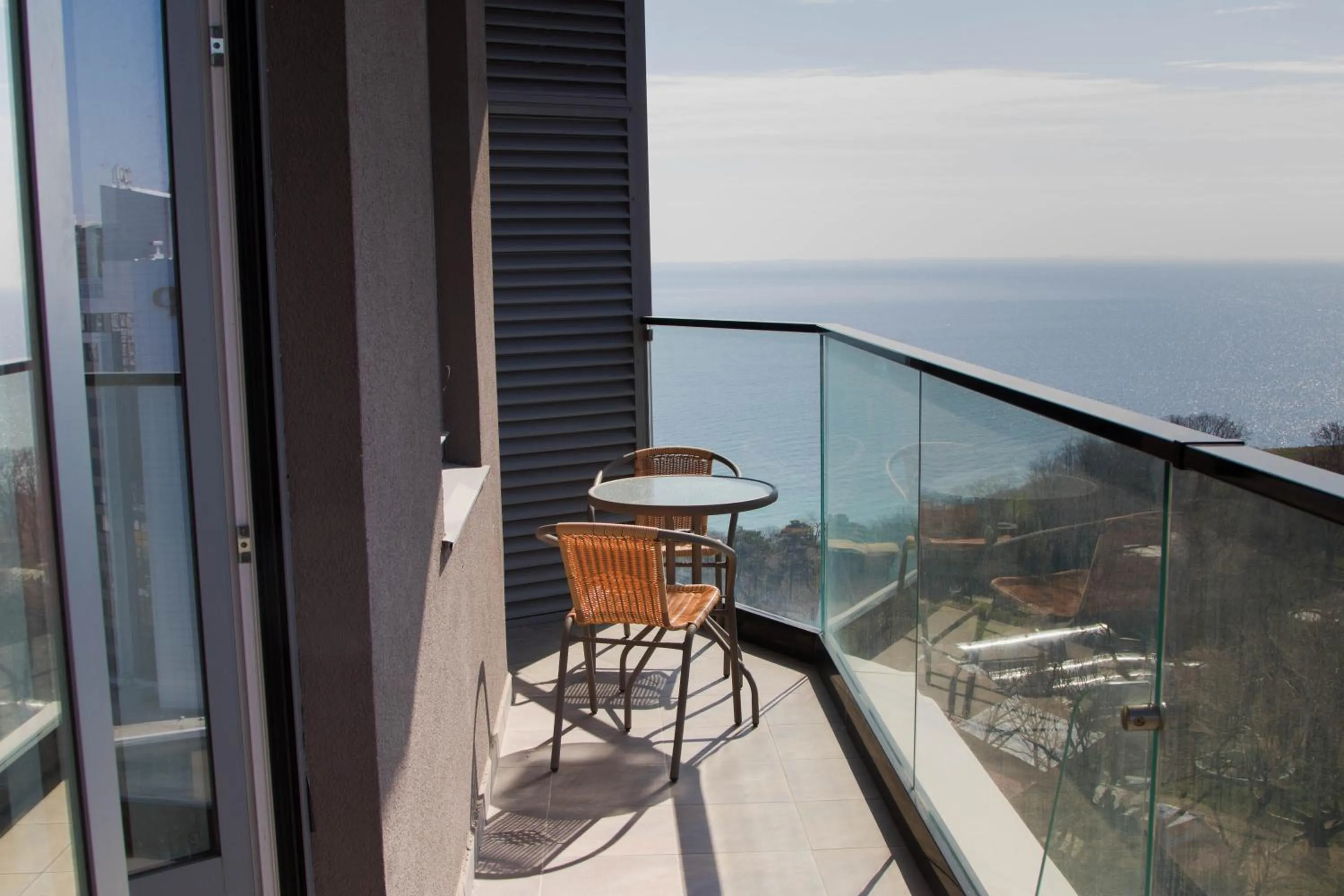 Balcony/Terrace in Apart hotel Greenwood near Sea