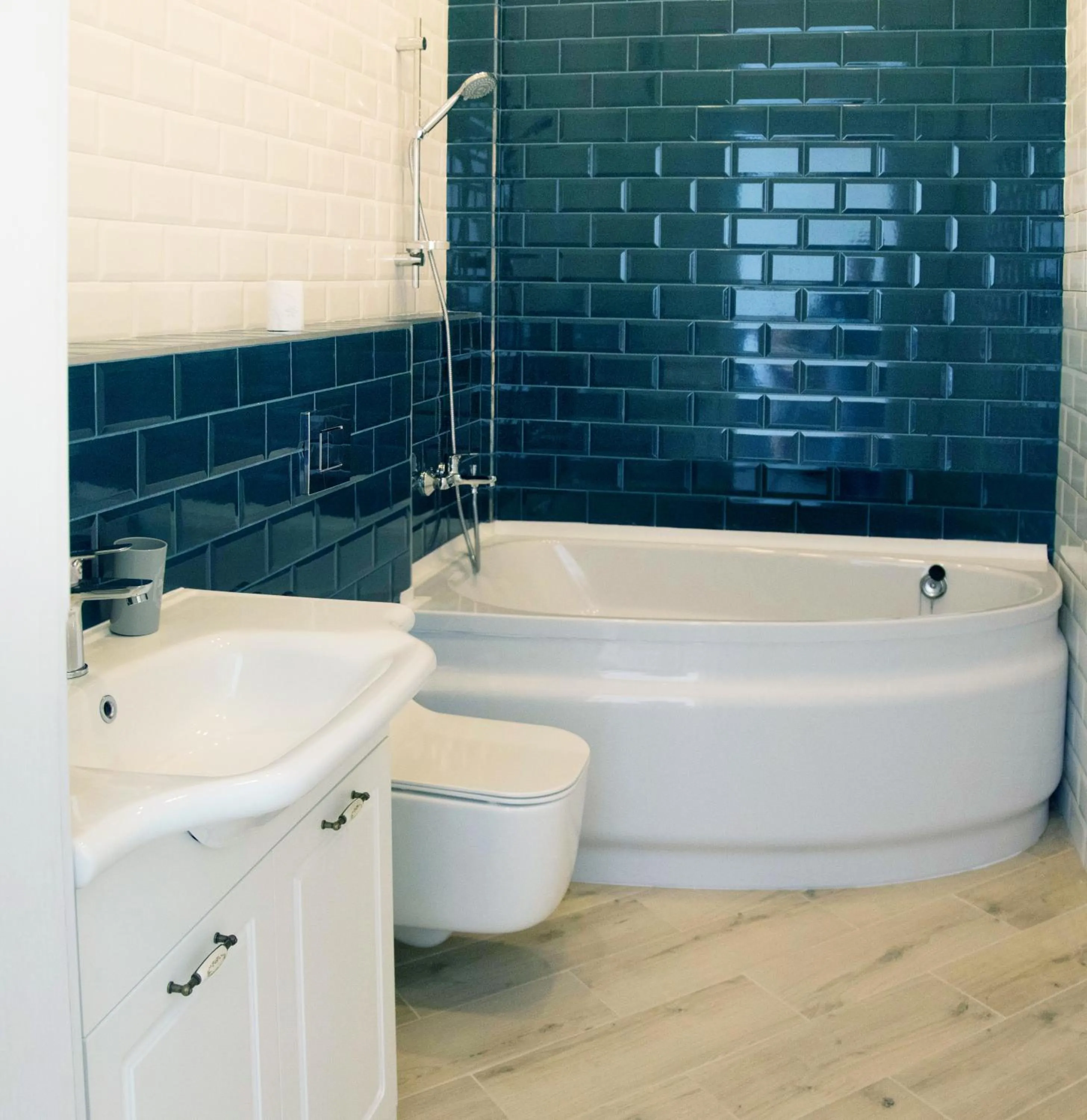 Bathroom in Apart hotel Greenwood near Sea