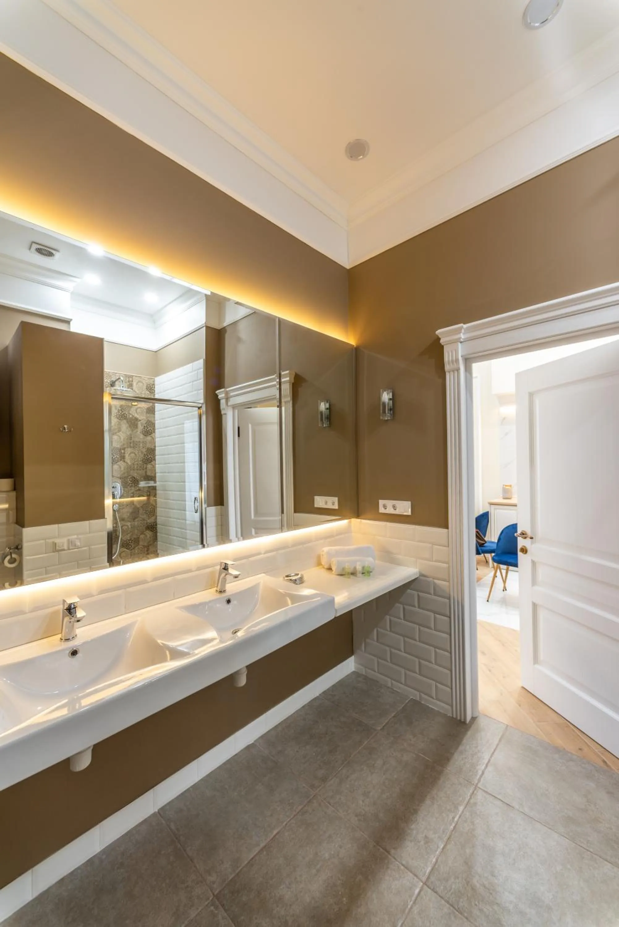 Bathroom in Apart hotel Greenwood near Sea