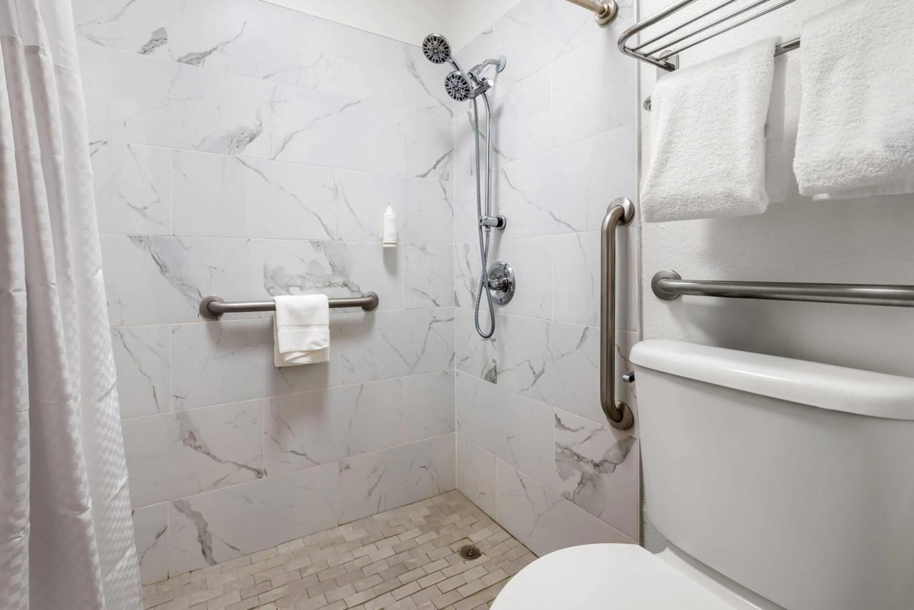 Shower in Super 8 by Wyndham Gadsden AL