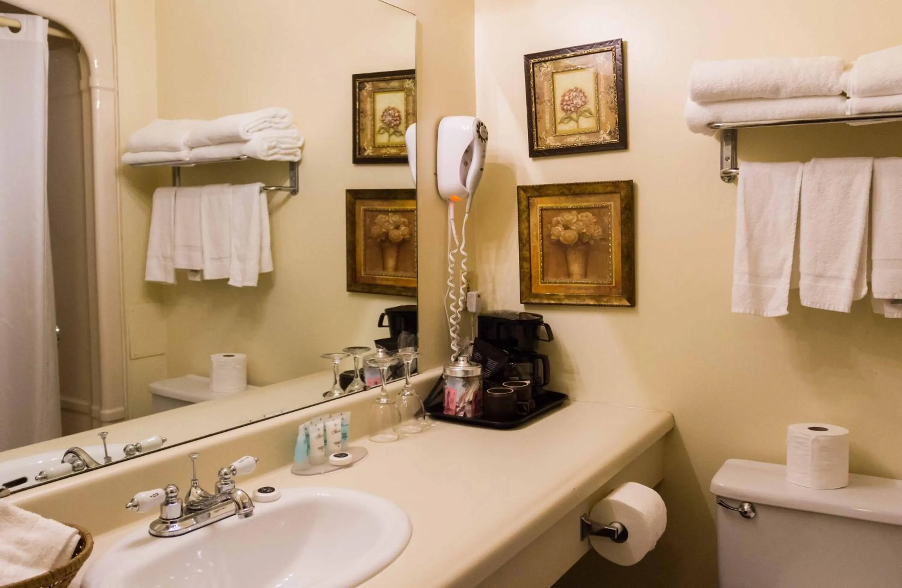 Bathroom in Niagara Falls Motor Lodge