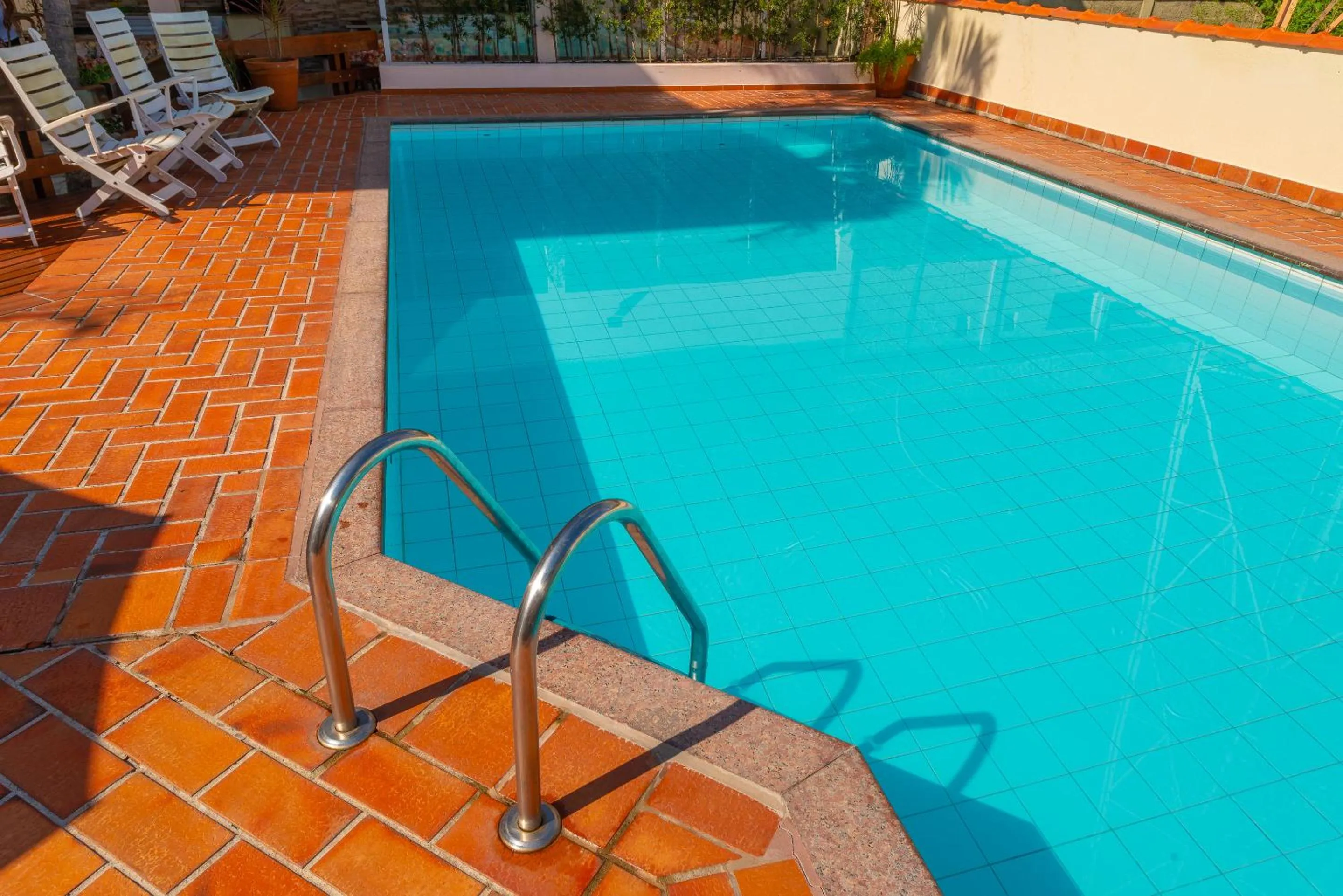 Swimming pool in Chalés Four Seasons