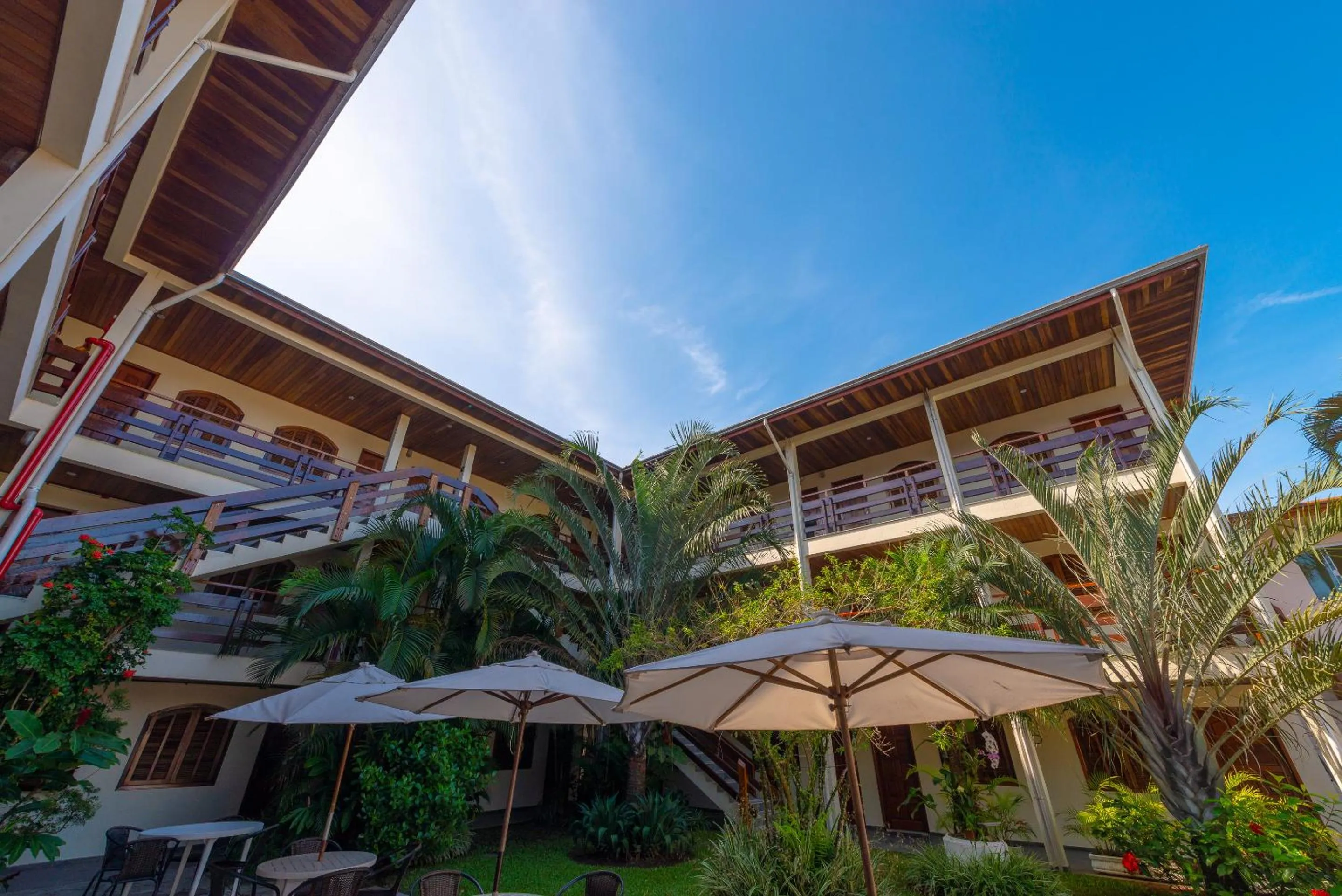 Patio in Chalés Four Seasons