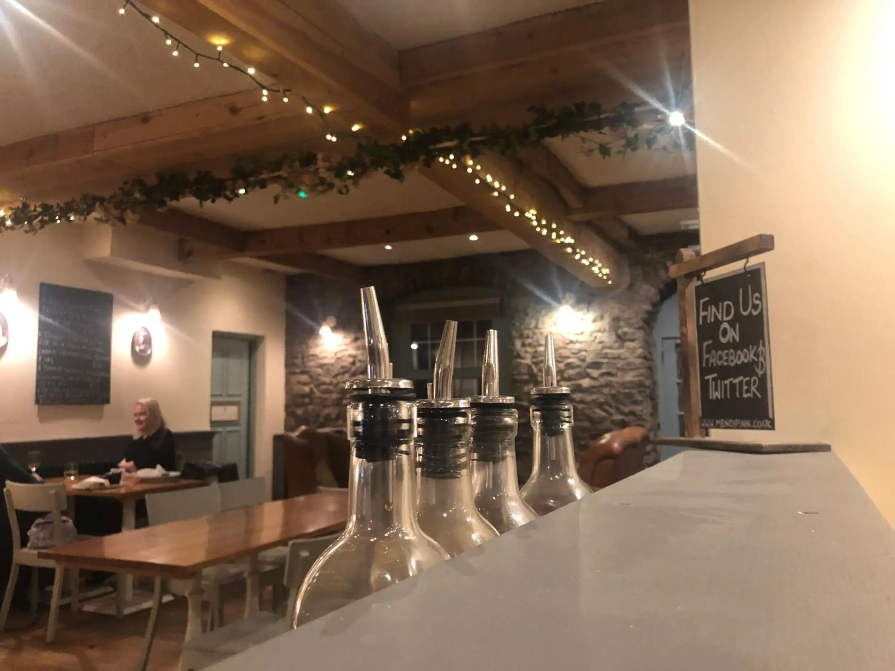 Lounge or bar in The Mendip Inn Lounge or bar in The Mendip Inn