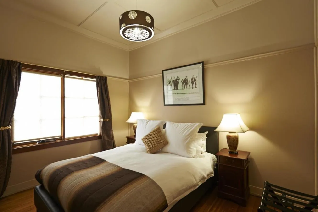 Photo of the whole room, Bed in Cable Station Accommodation