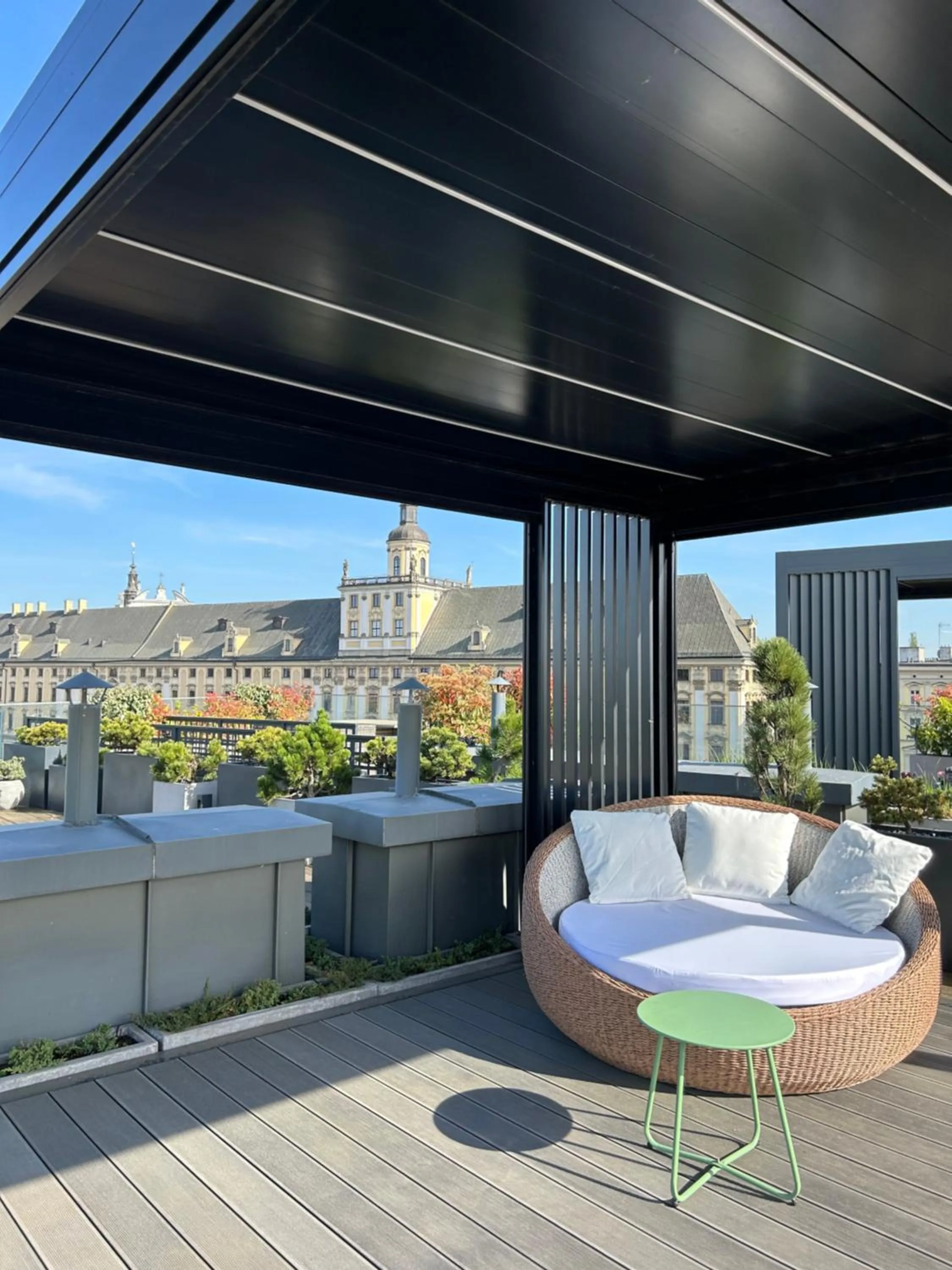 Balcony/Terrace in EXCLUSIVE Aparthotel MARINA