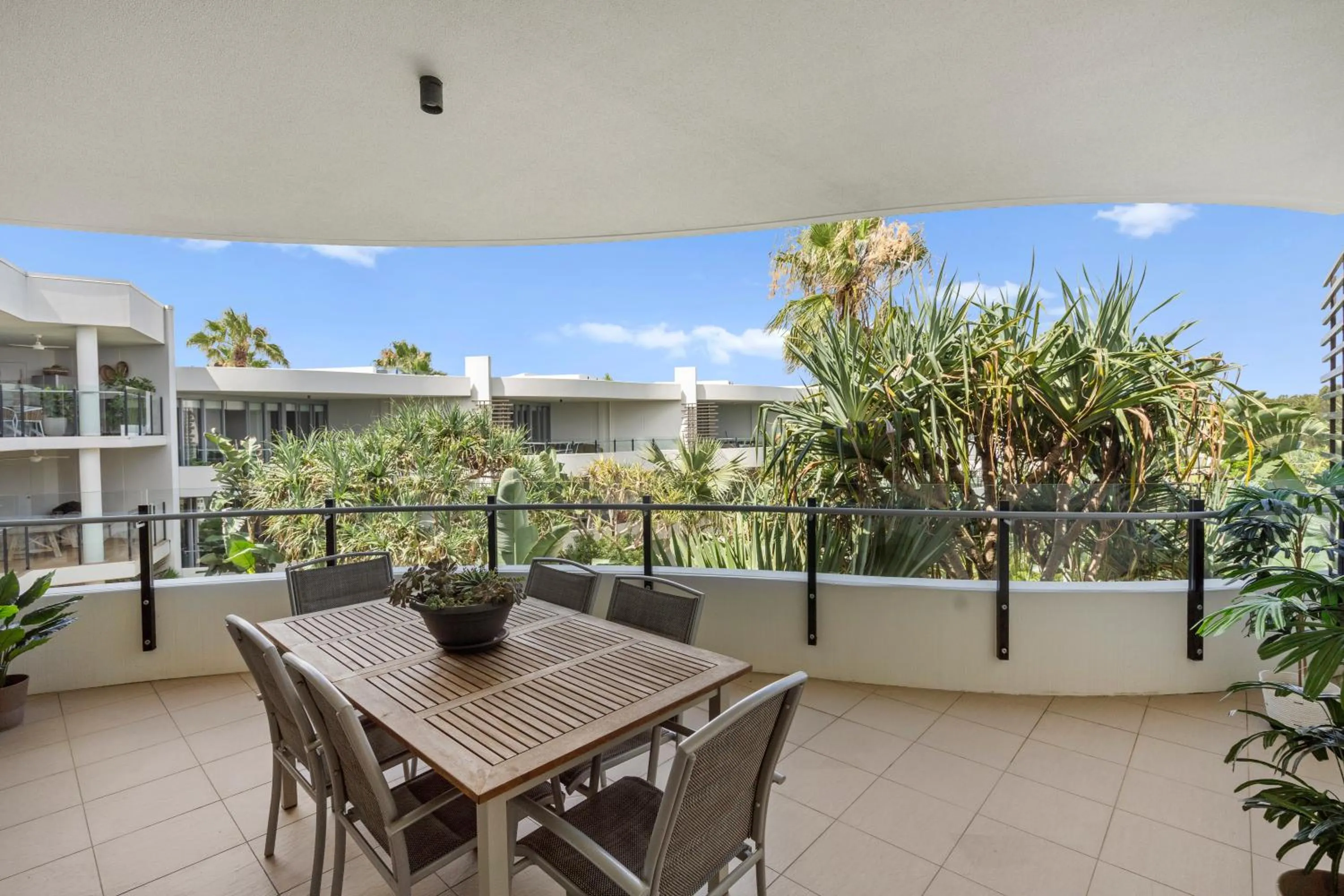 Balcony/Terrace in Cotton Beach Resort - Tweed Coast Holidays ®