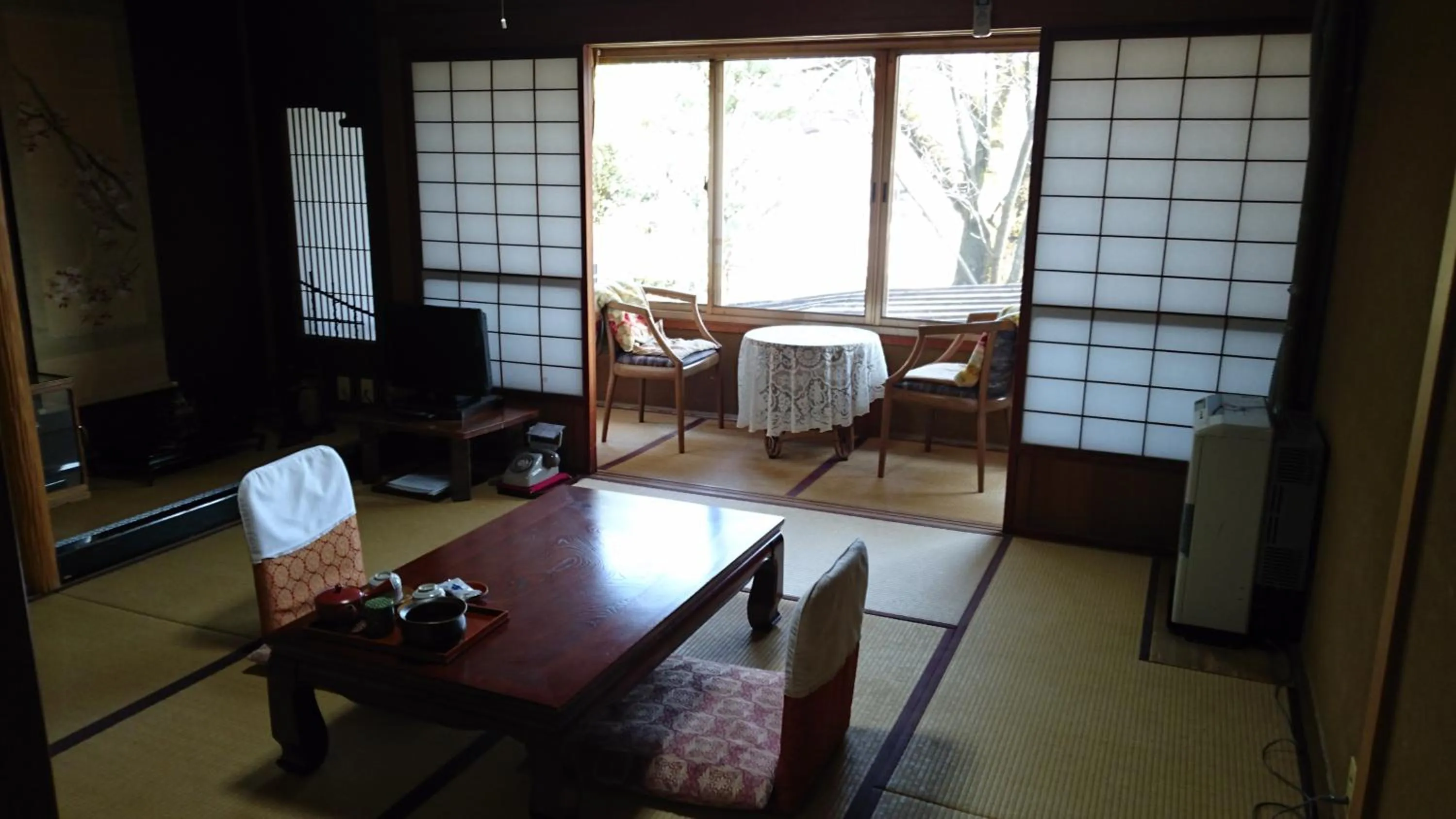 Photo of the whole room in Sumiyoshi Ryokan