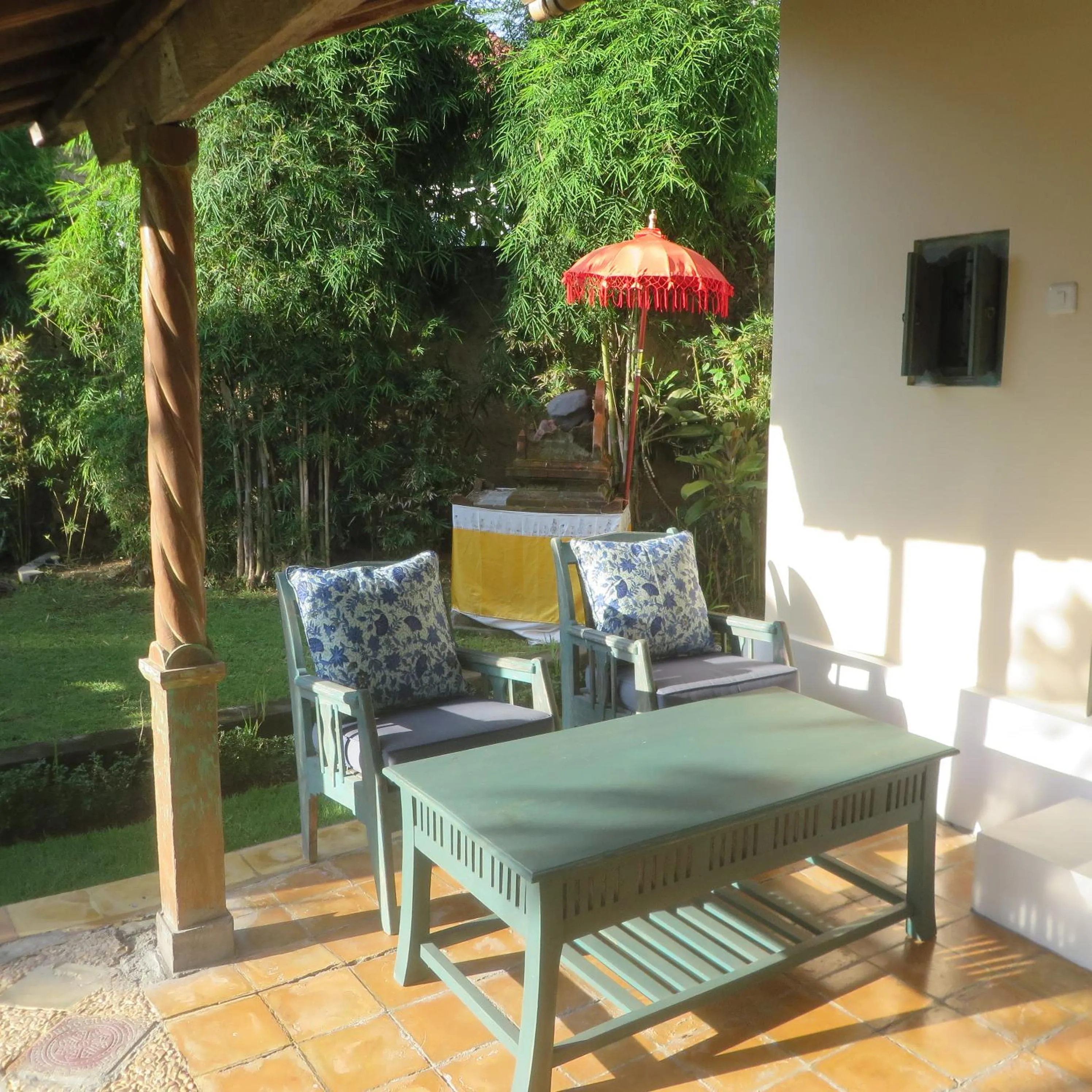 Patio in Aashaya Jasri Resort