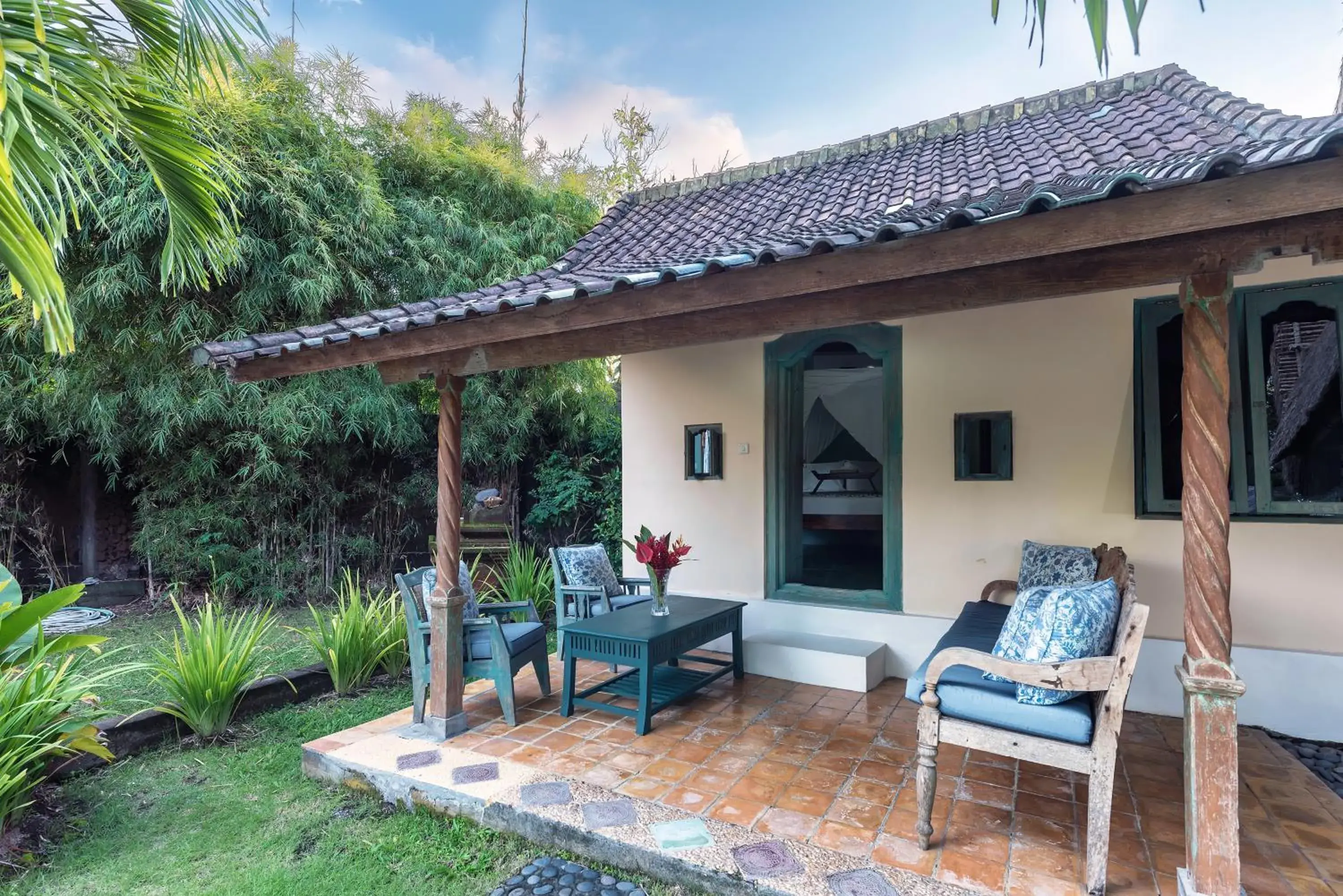 Villa with Pool View in Aashaya Jasri Resort Villa with Pool View in Aashaya Jasri Resort