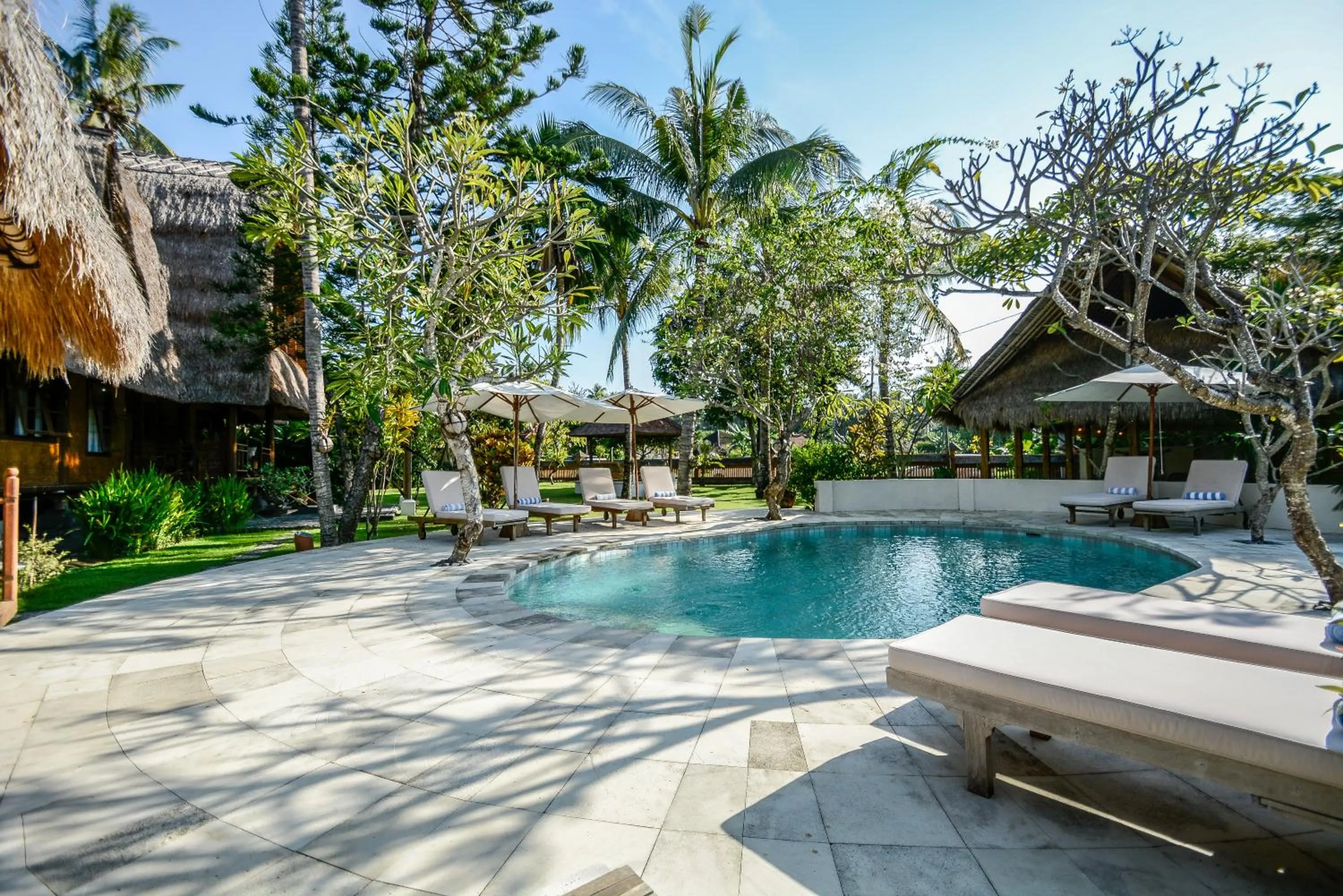 Swimming pool in Aashaya Jasri Resort