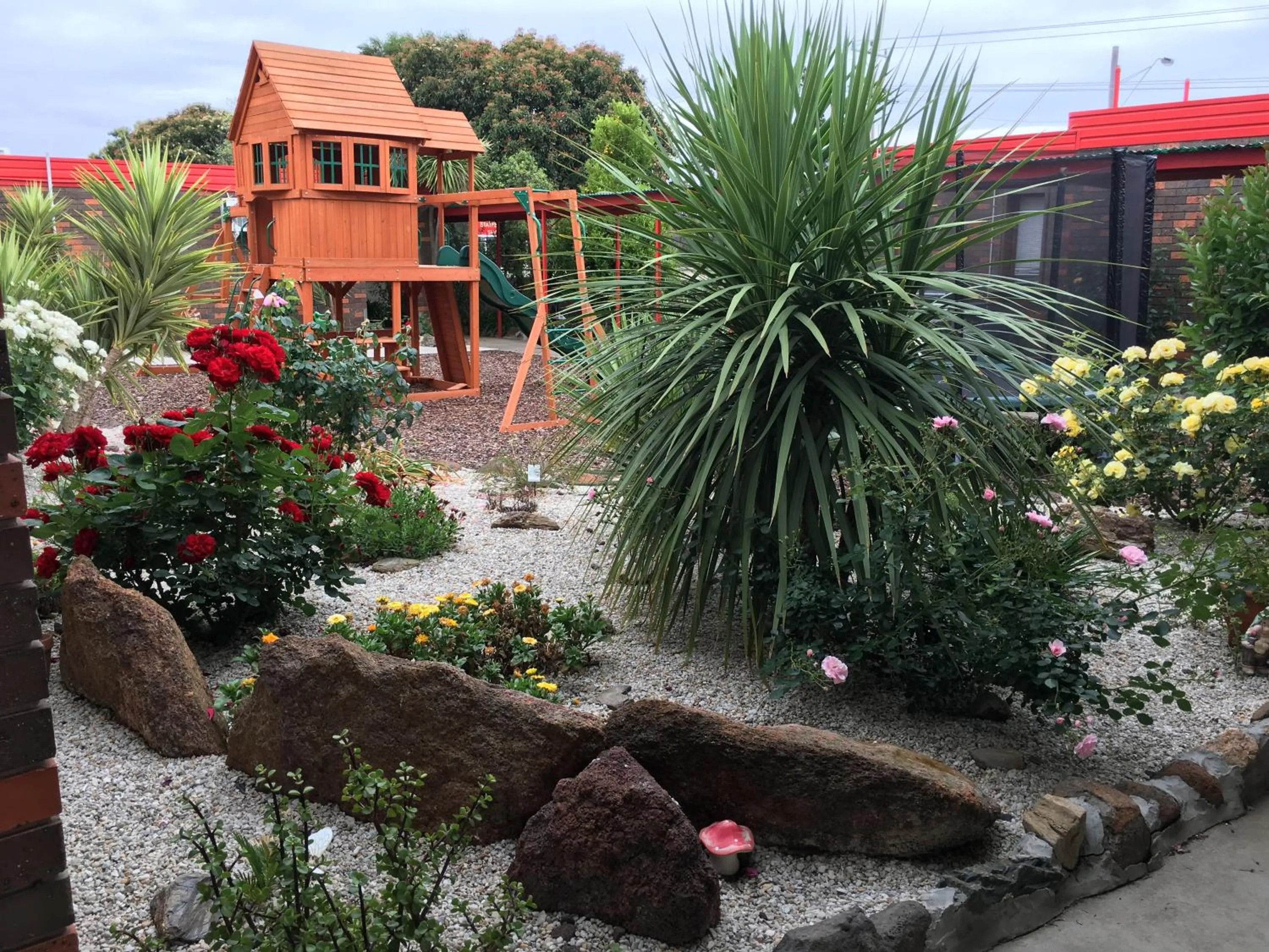 Garden in Statesman Motor Inn