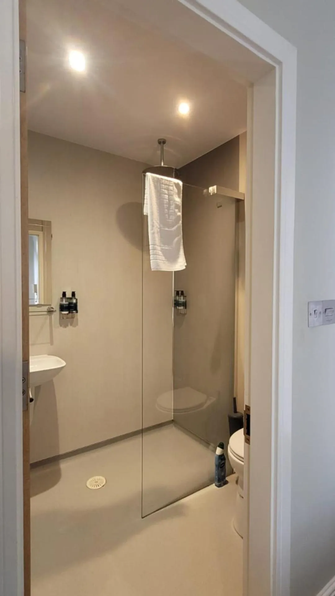 Shower in Harmony Apartments