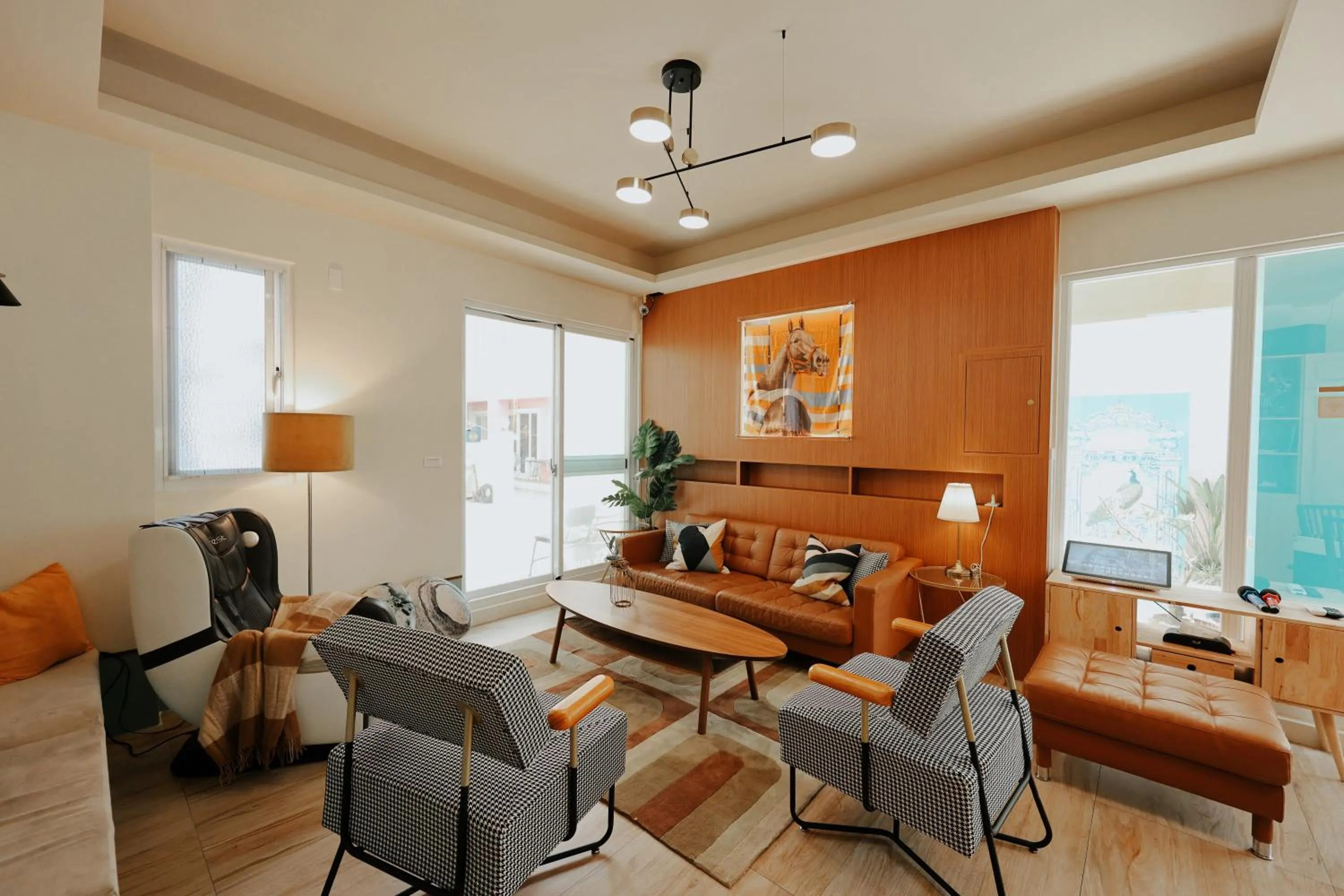 Living room in 沉靛旅宿 La Casa Indaco 墾丁夢幻島Villa