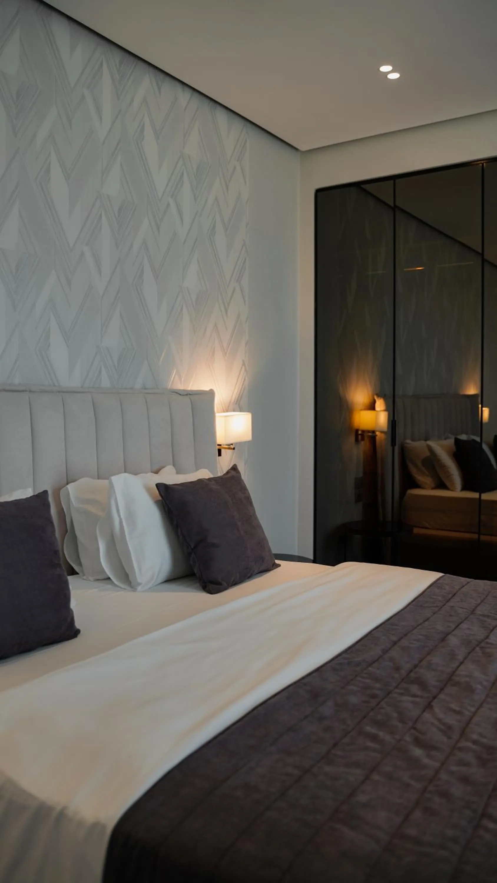 Bed in Supreme Hotel