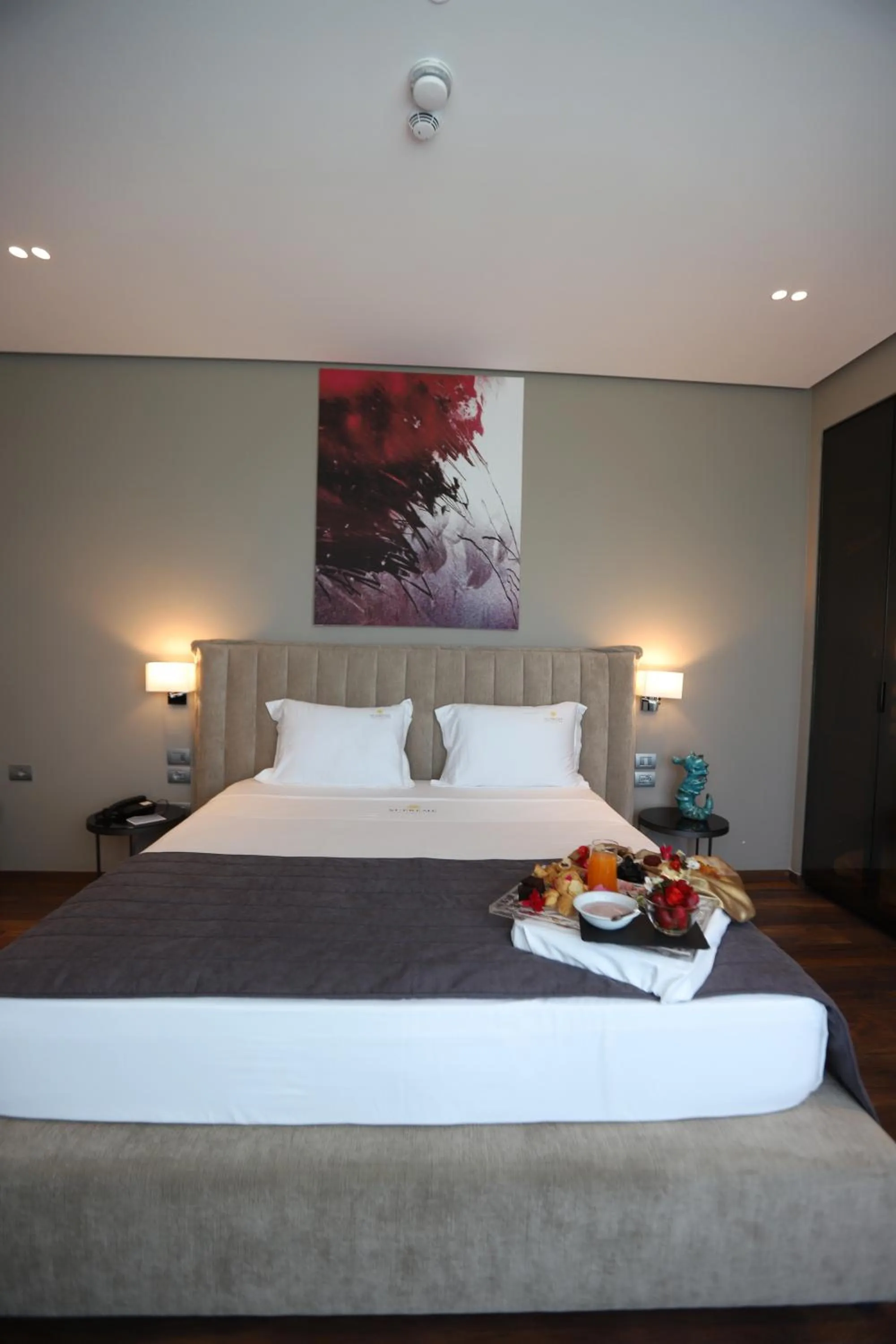 Bed in Supreme Hotel