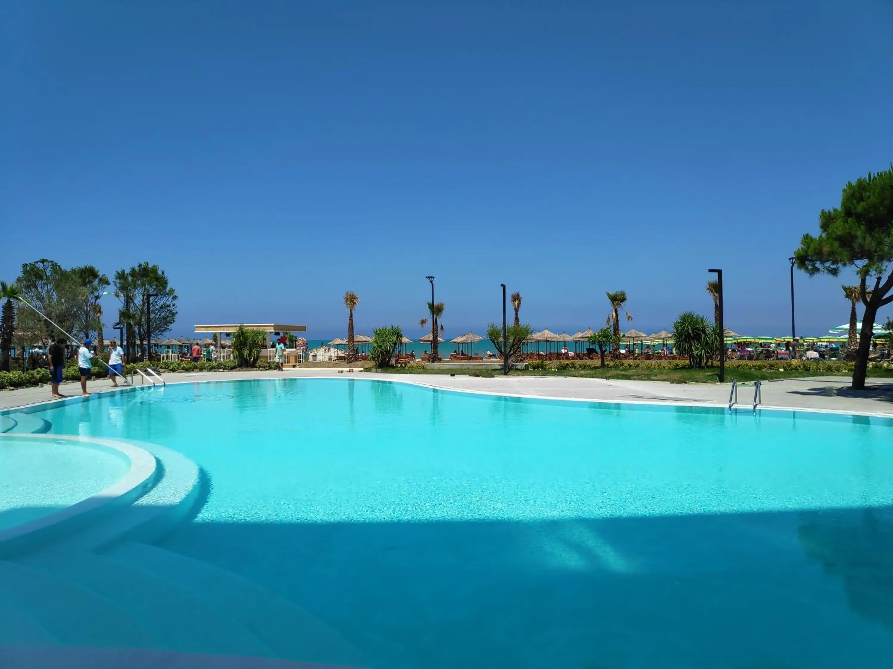 Swimming pool in Supreme Hotel Swimming pool in Supreme Hotel