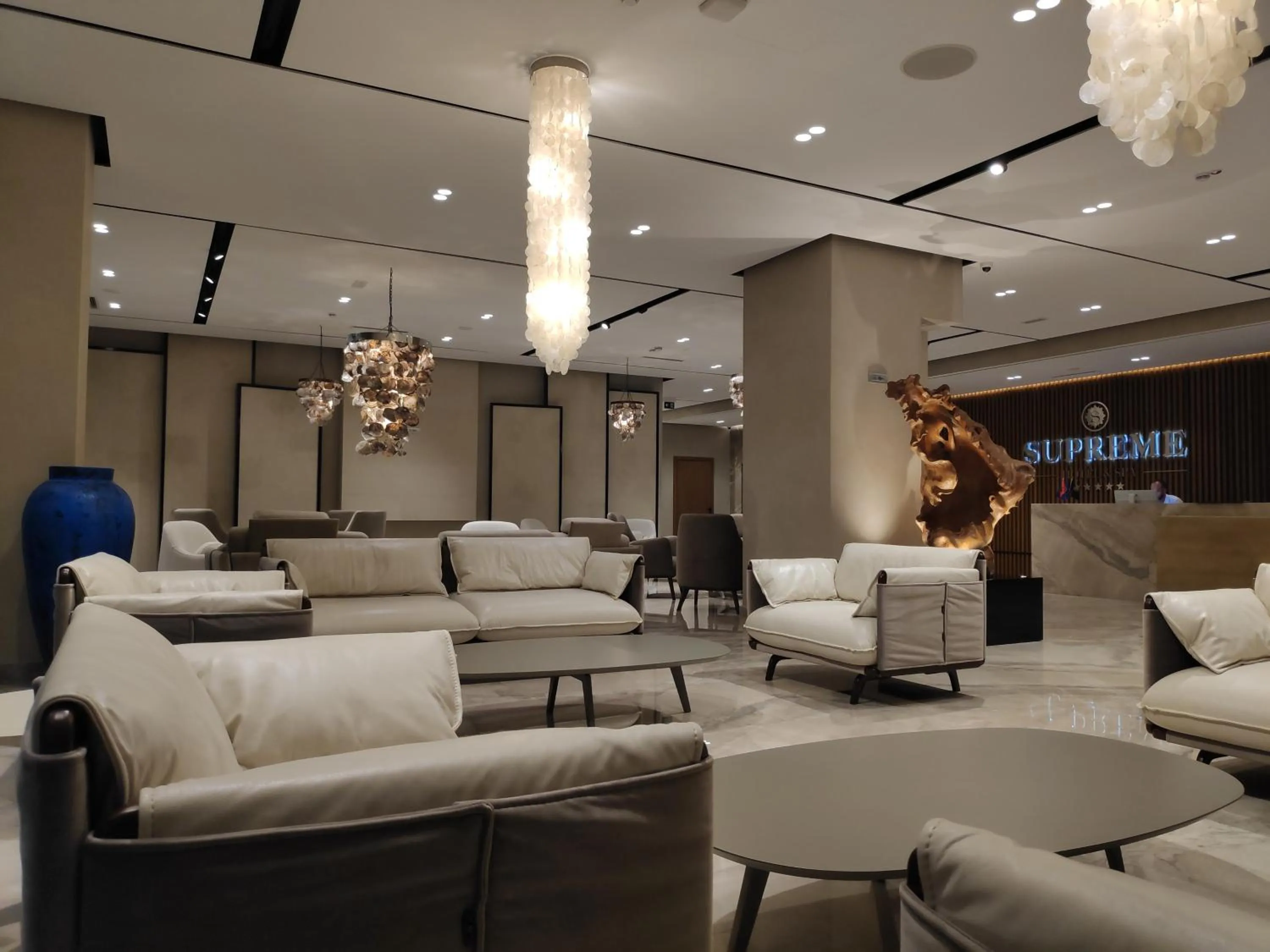 Lobby or reception in Supreme Hotel