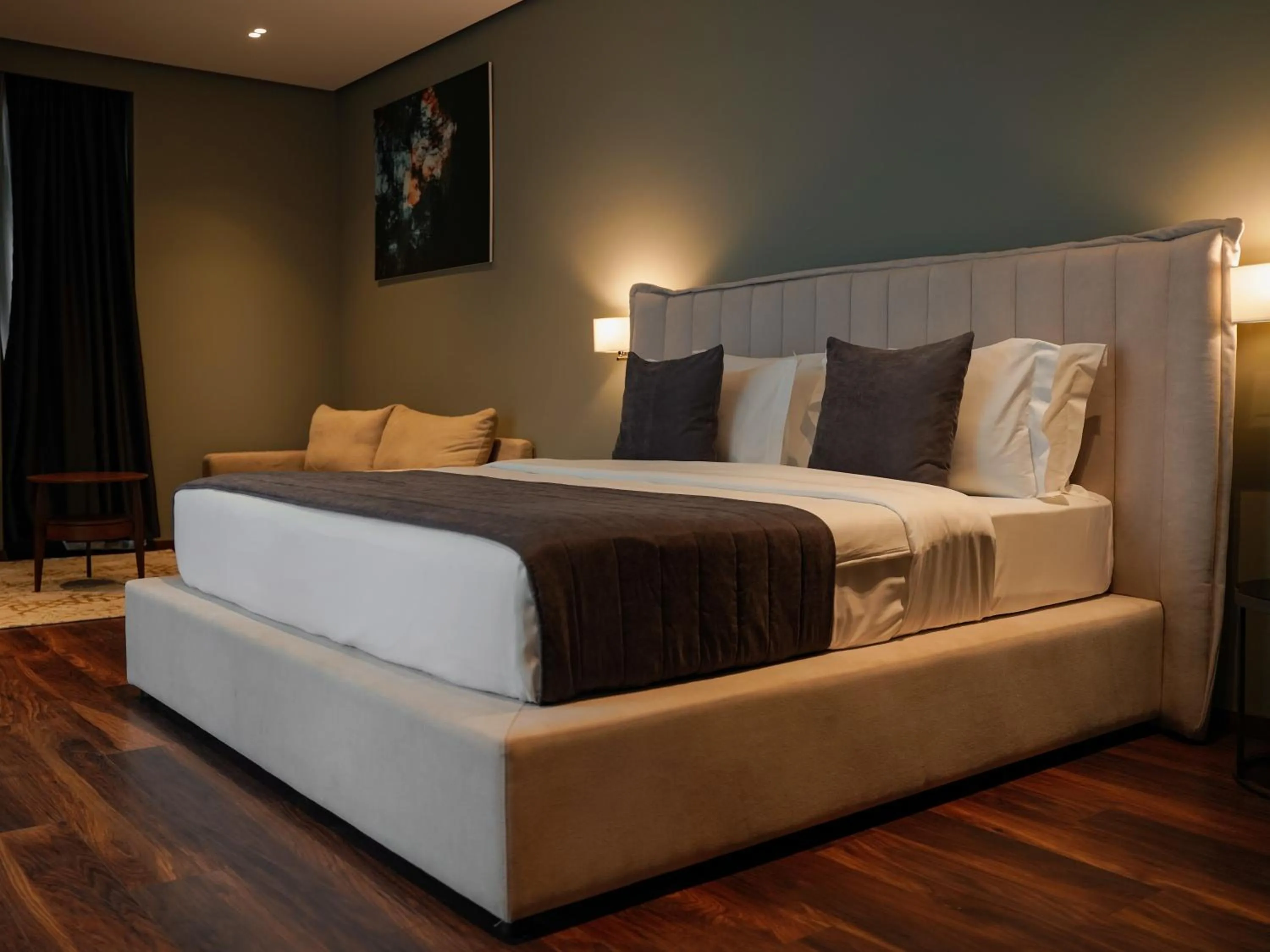 Bed in Supreme Hotel