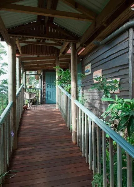 Balcony/Terrace in Tamborine Mountain Bed and Breakfast