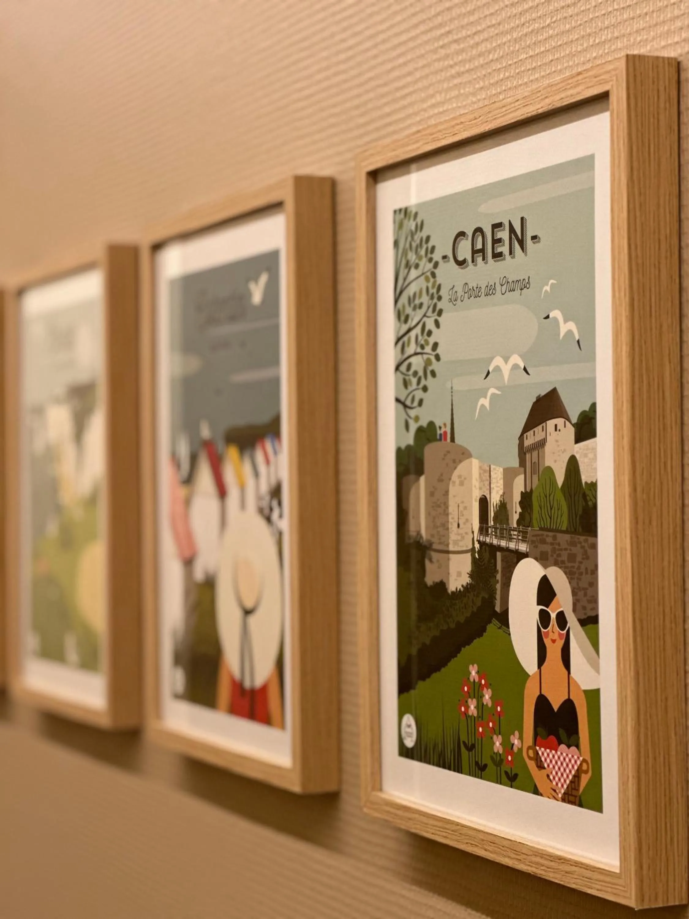 Nearby landmark in Hôtel de Caen