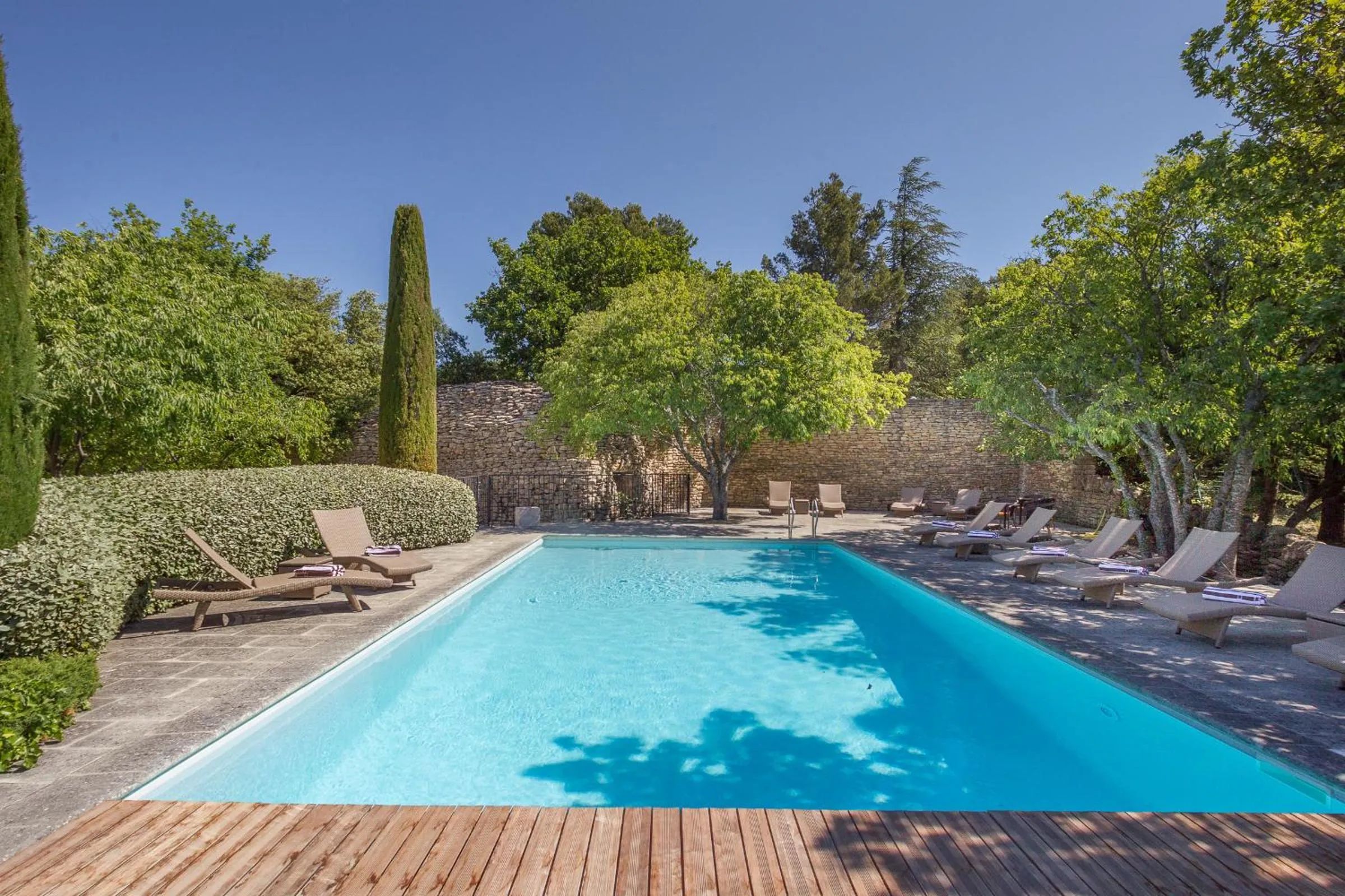Swimming pool in Le Jas de Gordes