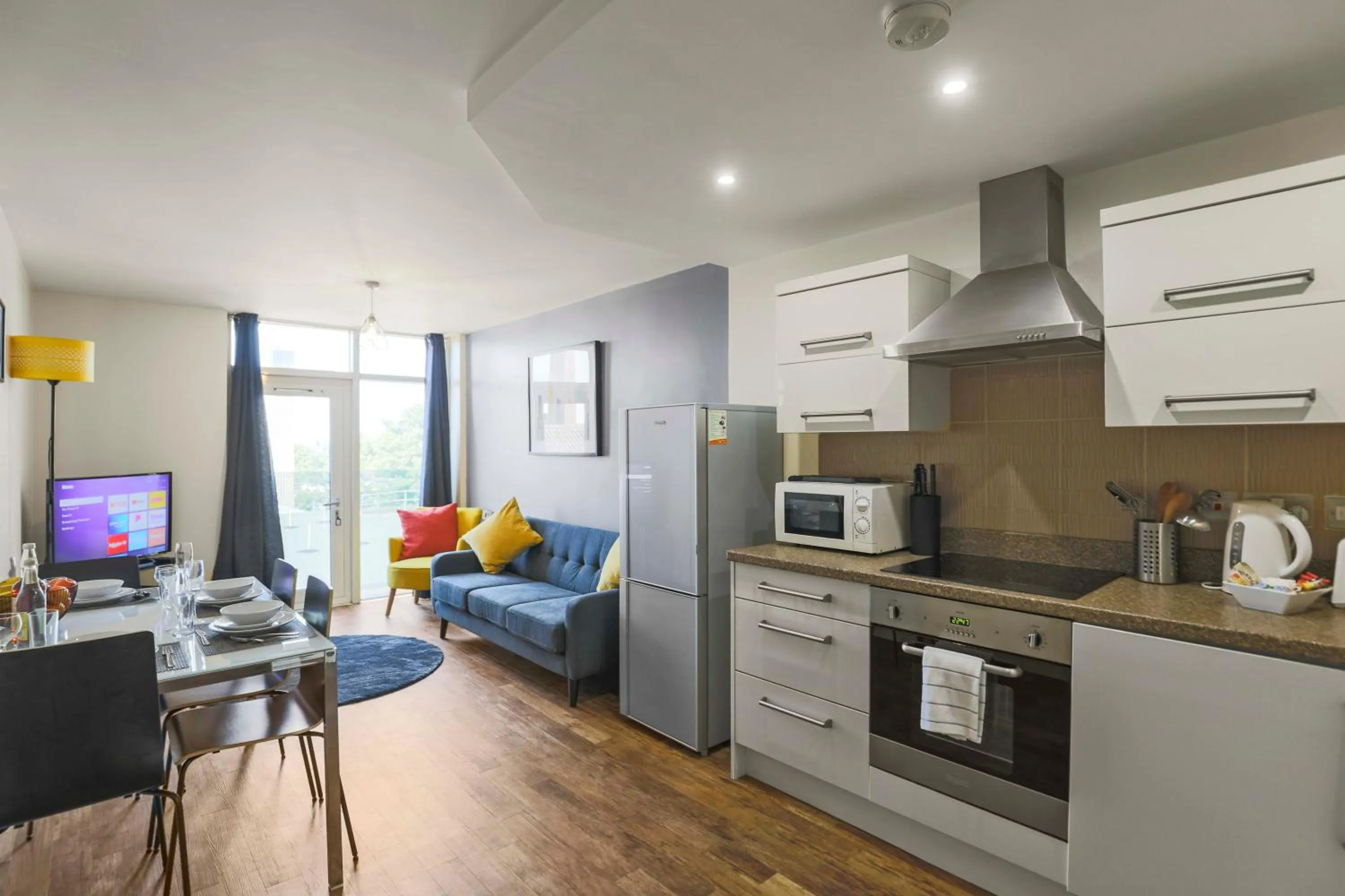 Living room in UR STAY Apartments Leicester