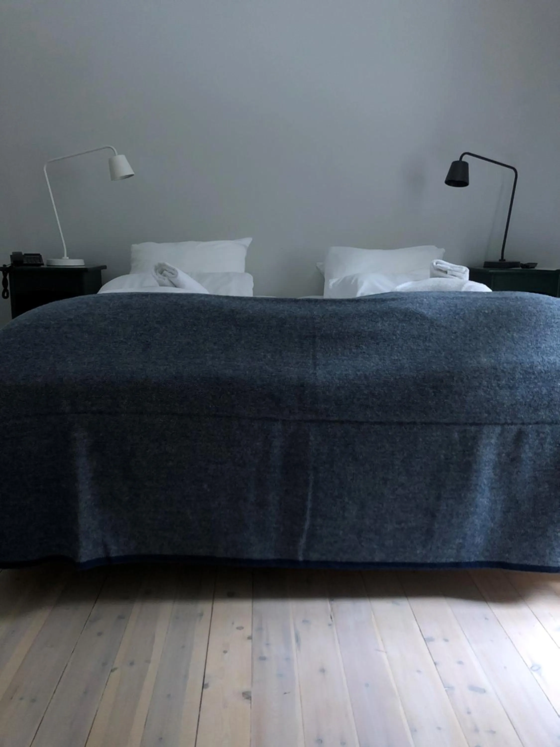 Bed in Lindstrøm Hotel