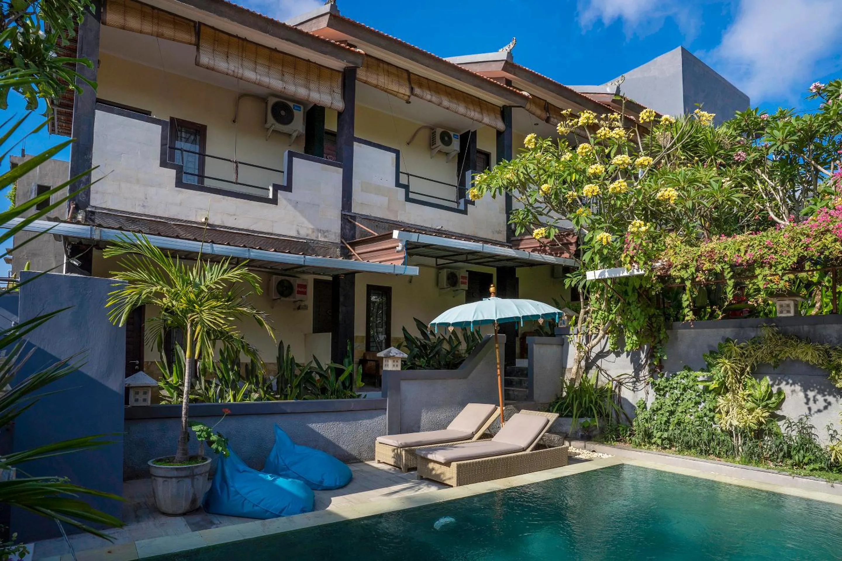 Pool view in Terrace Garden Homestay and Spa
