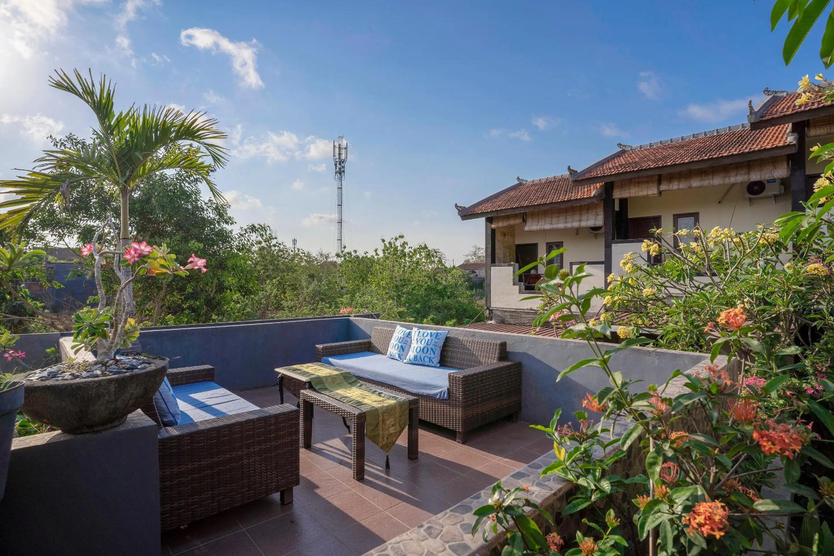 Floor plan in Terrace Garden Homestay and Spa