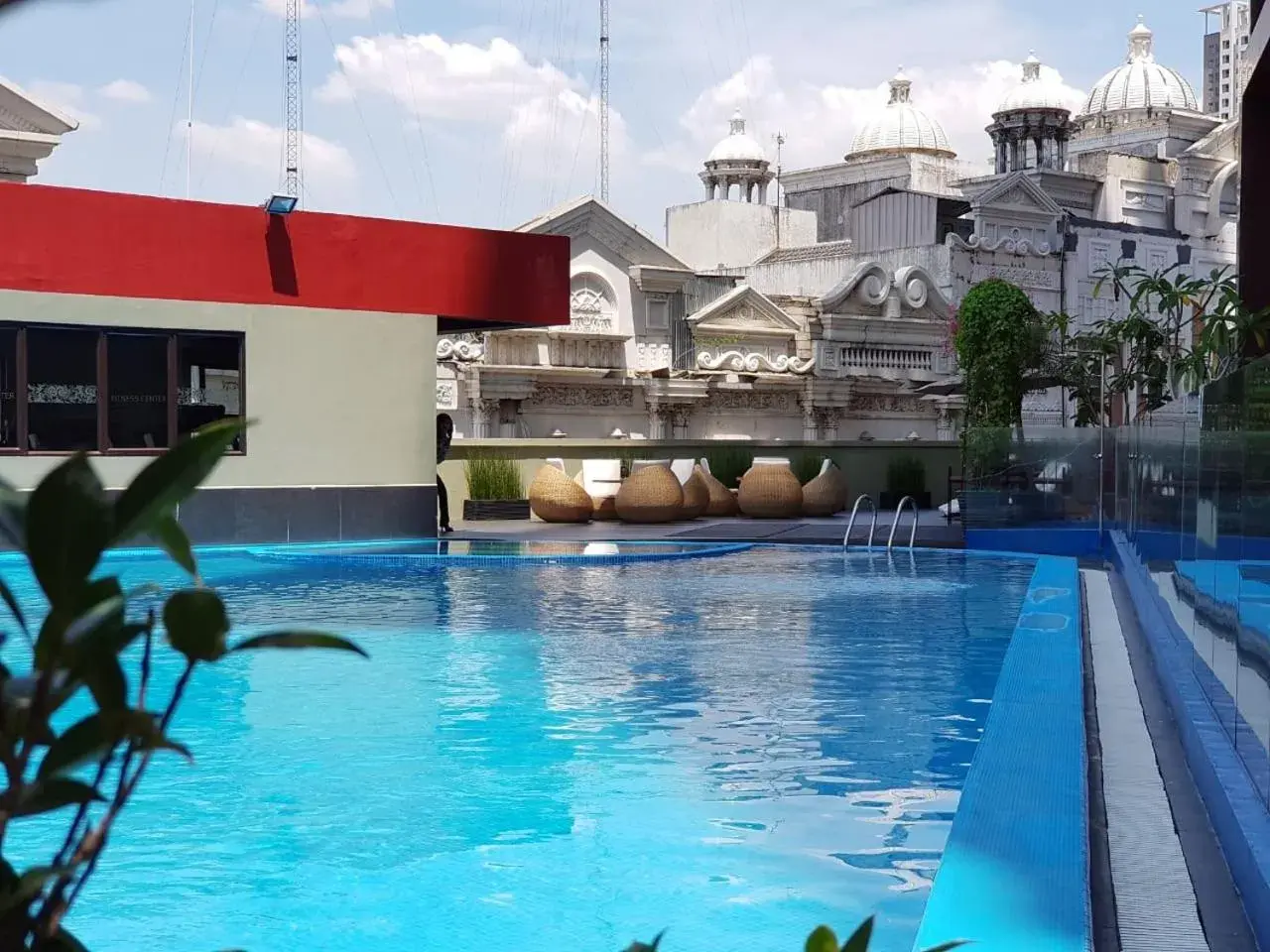 Swimming pool in Atria Residences Gading Serpong Swimming pool in Atria Residences Gading Serpong