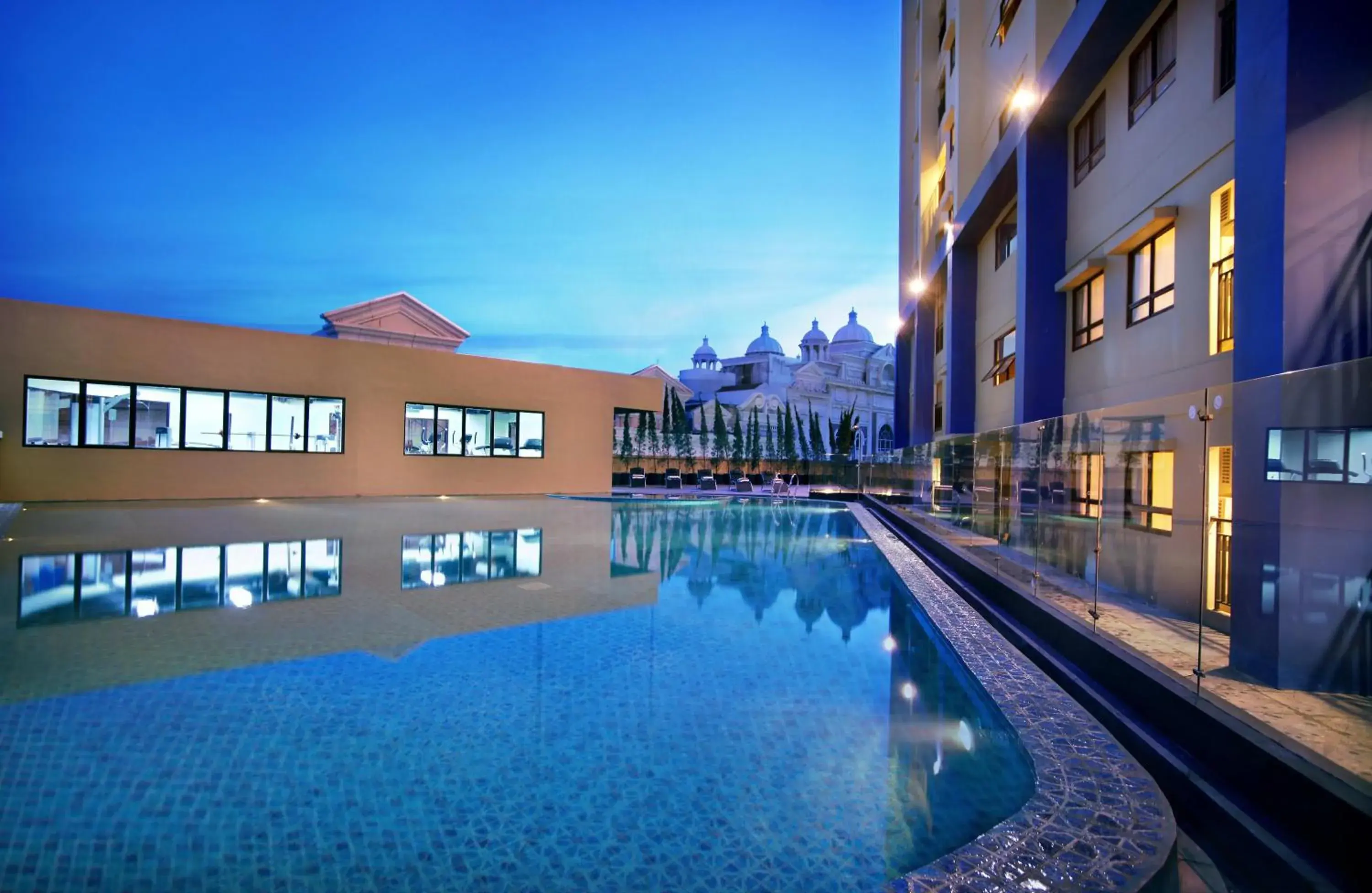 Swimming pool in Atria Residences Gading Serpong Swimming pool in Atria Residences Gading Serpong