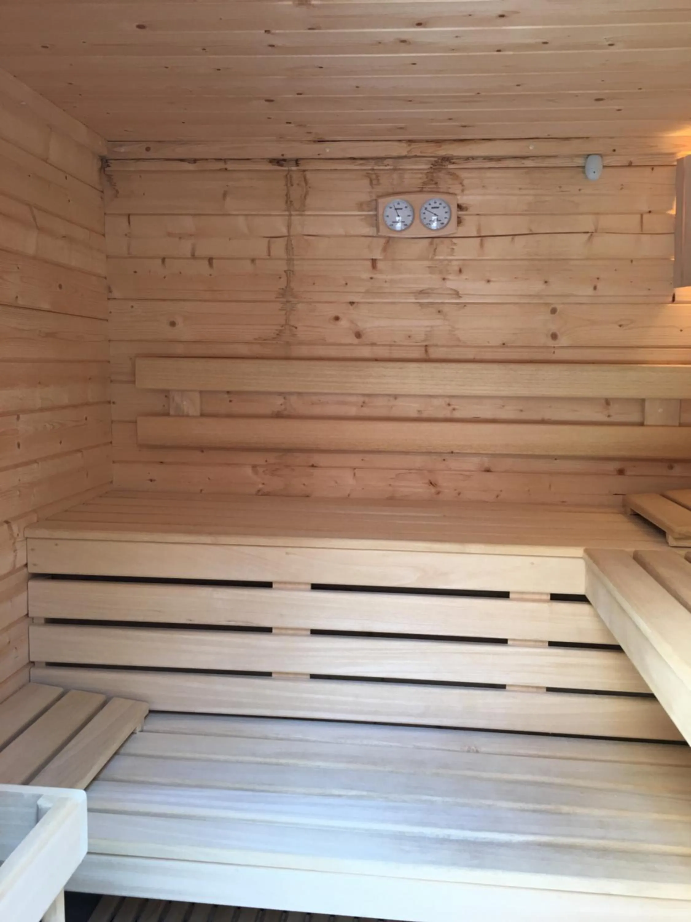 Sauna in Hotel SPA Au Cheval Blanc