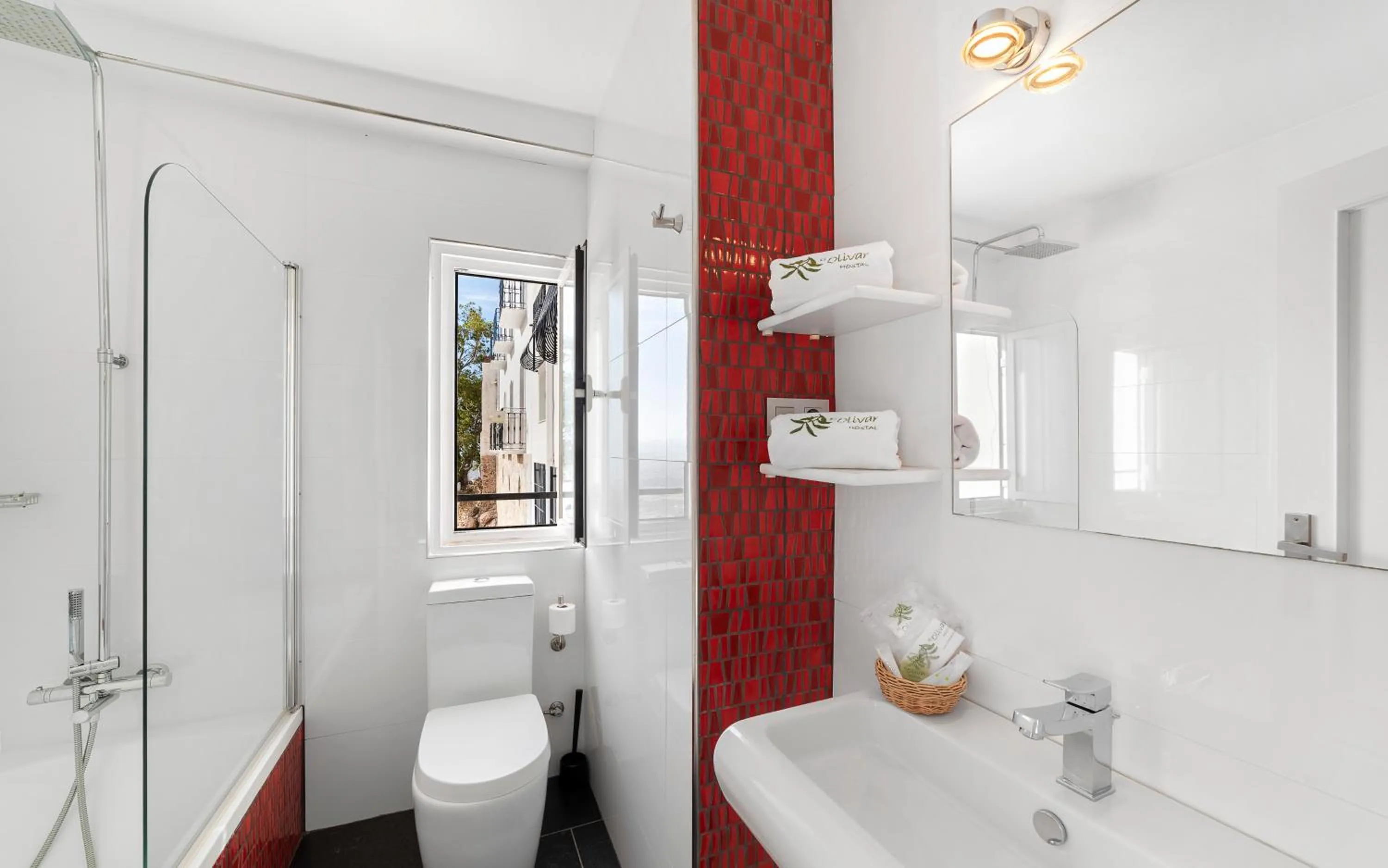 Bathroom in Boutique Hotel El Olivar