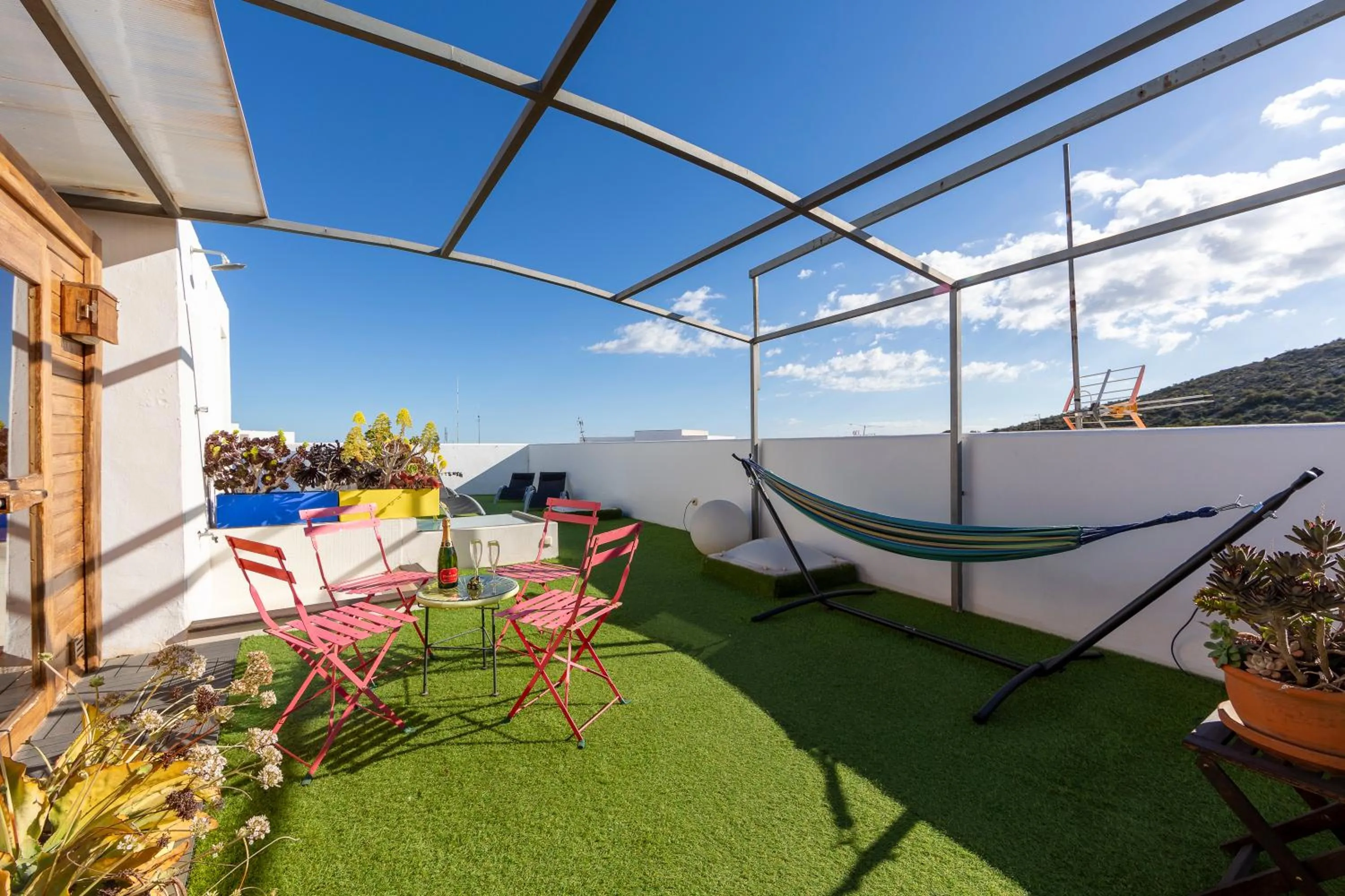 Solarium in Boutique Hotel El Olivar