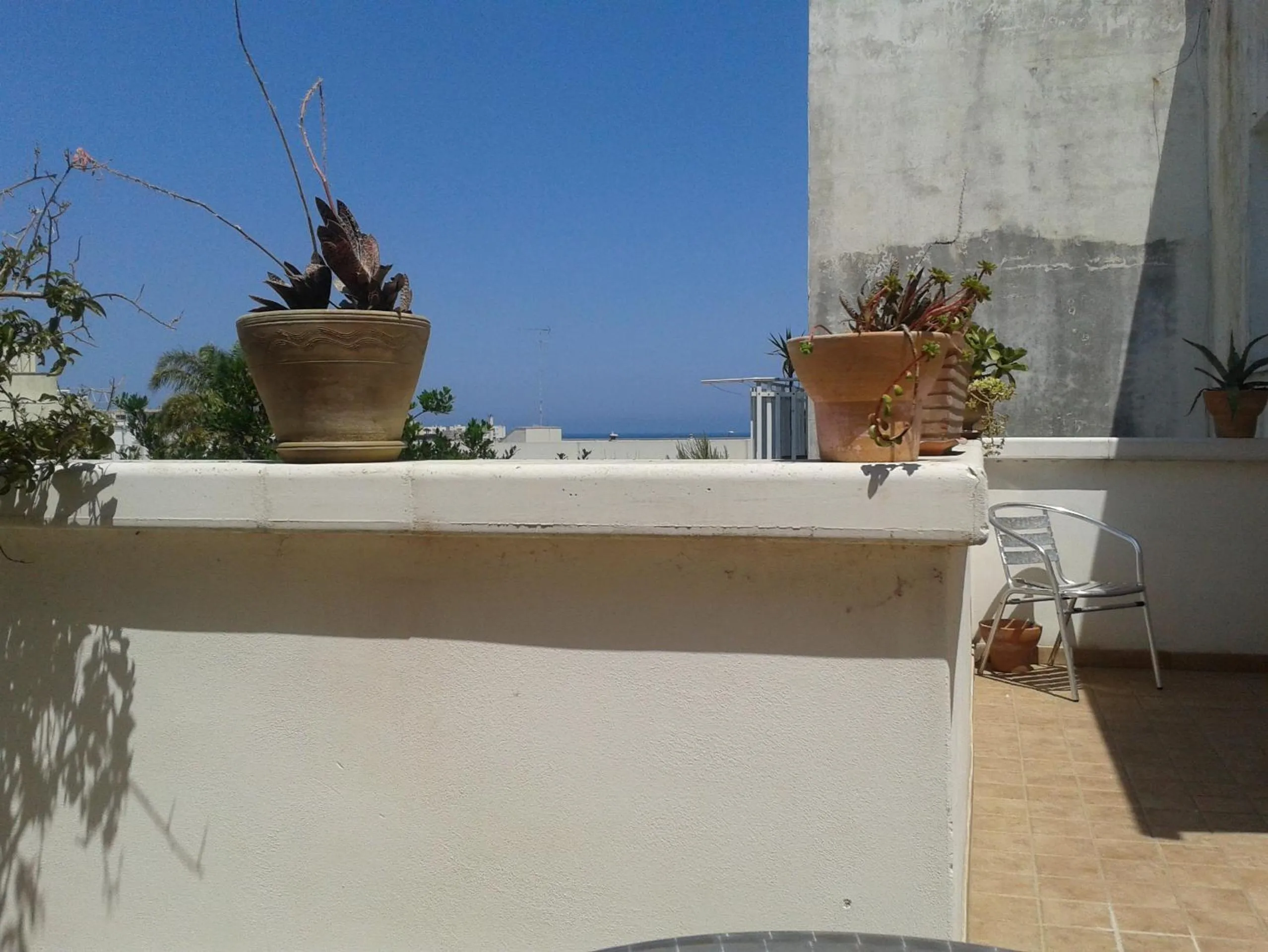 Balcony/Terrace in Mediterraneo Camere
