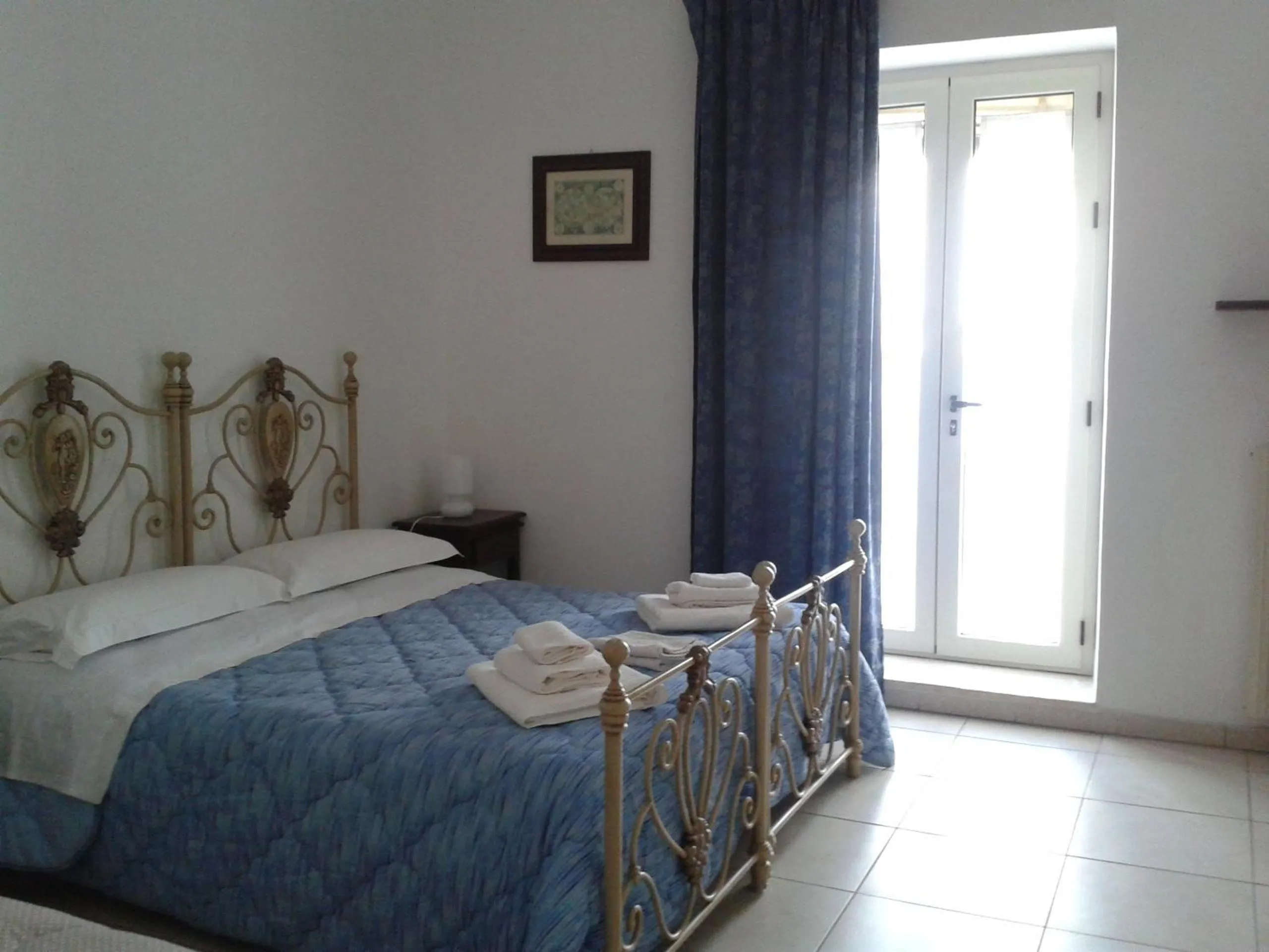 Balcony/Terrace, Bed in Mediterraneo Camere